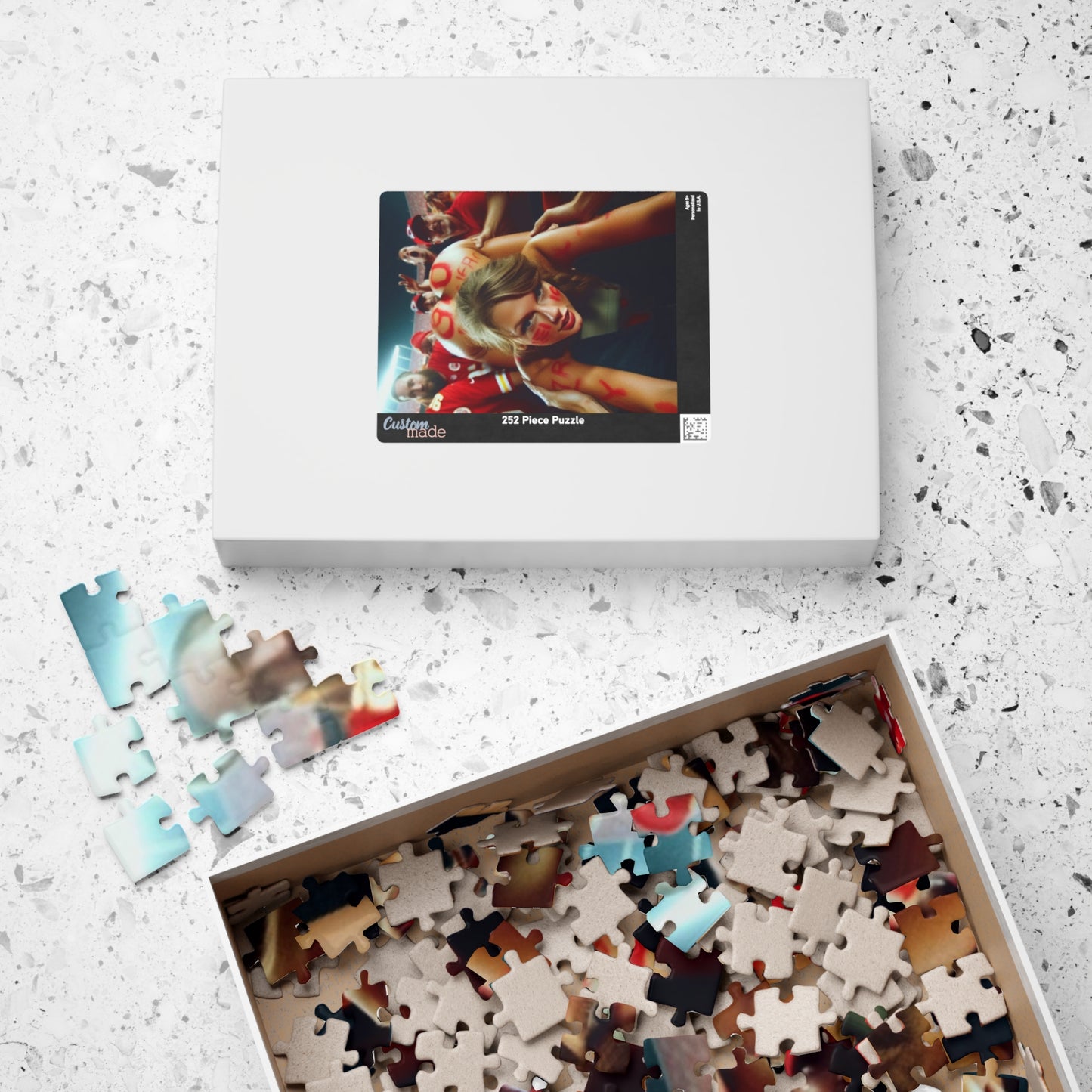 Puzzle (110, 252, 520, 1014-piece) Taylor Swift AI Nudes