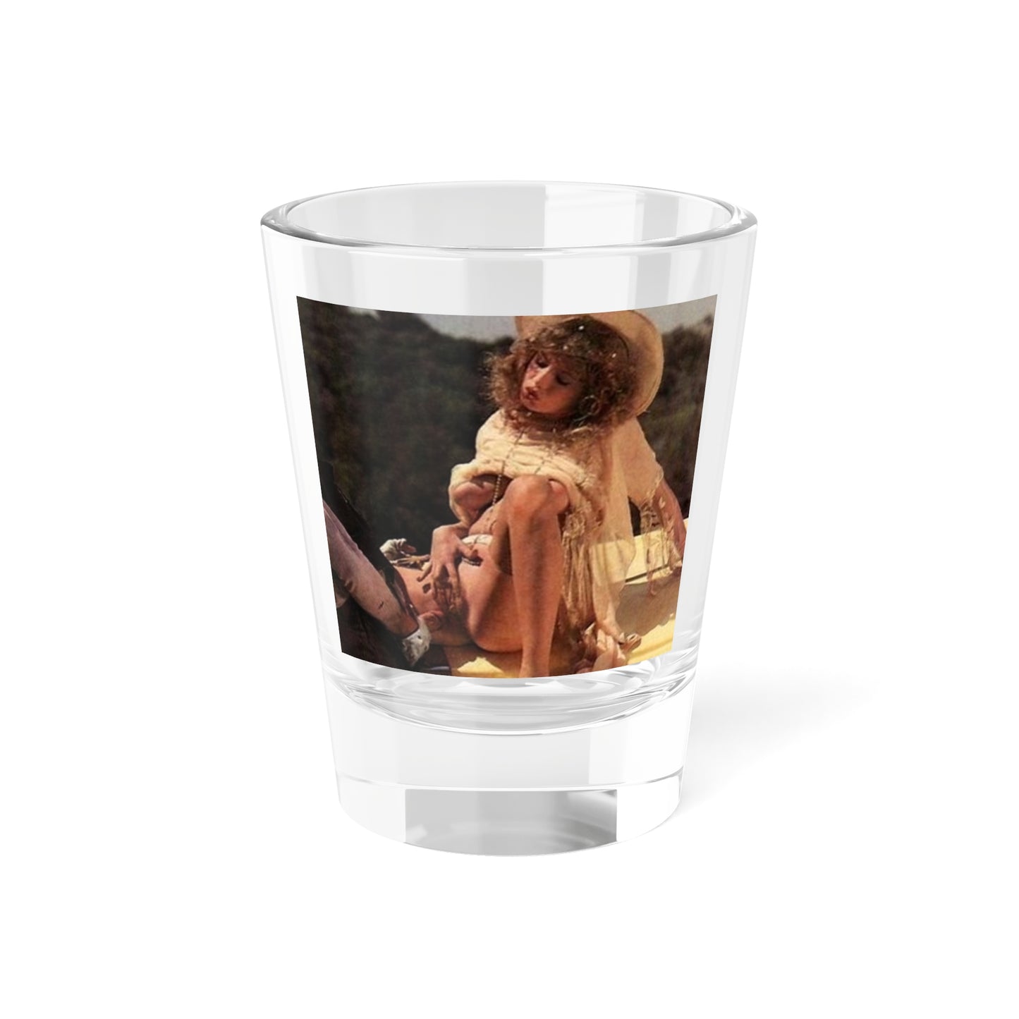 Shot Glass, 1.5oz Traci Lords Nude Retro Pornstar