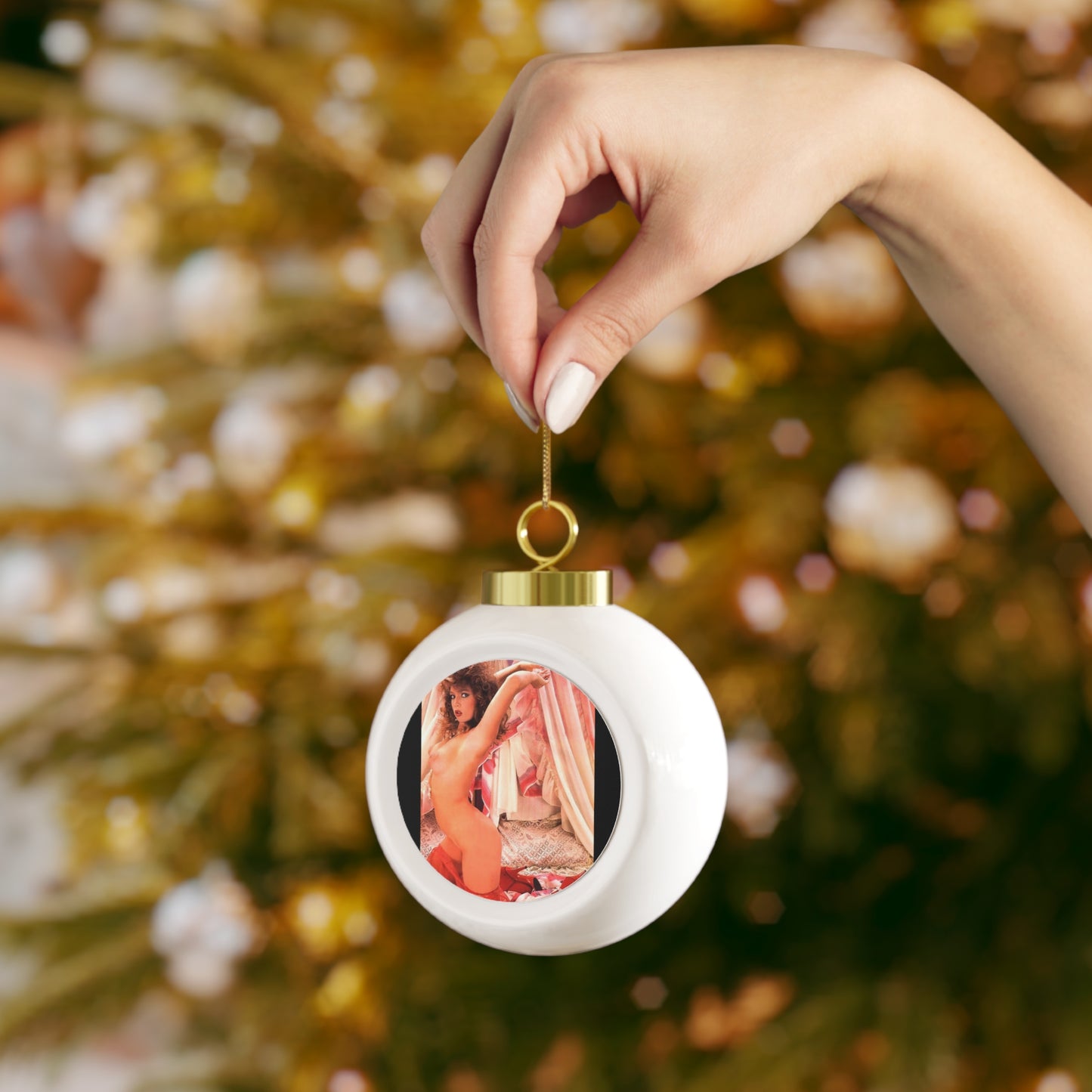 Christmas Ball Ornament Traci Lords Nude