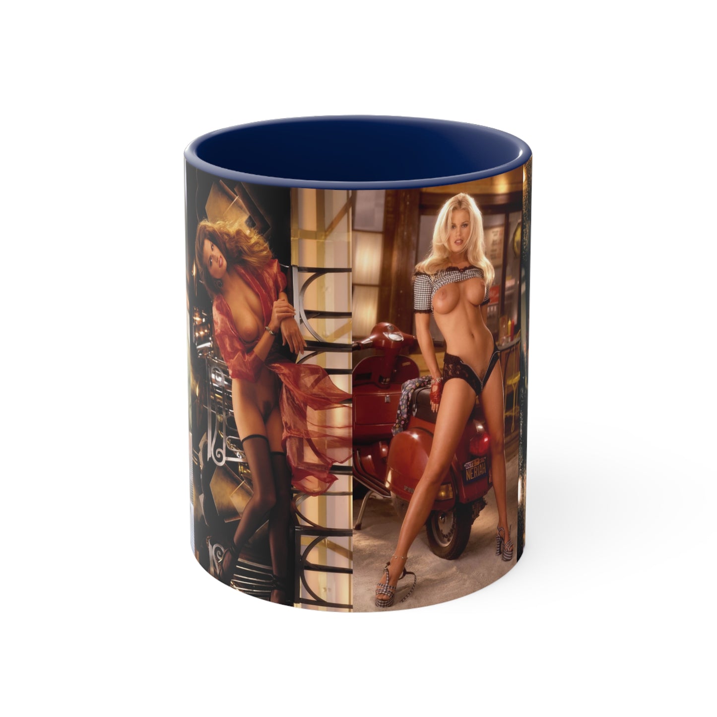 Accent Coffee Mug, 11oz Playboy Playmates 1994 January - April