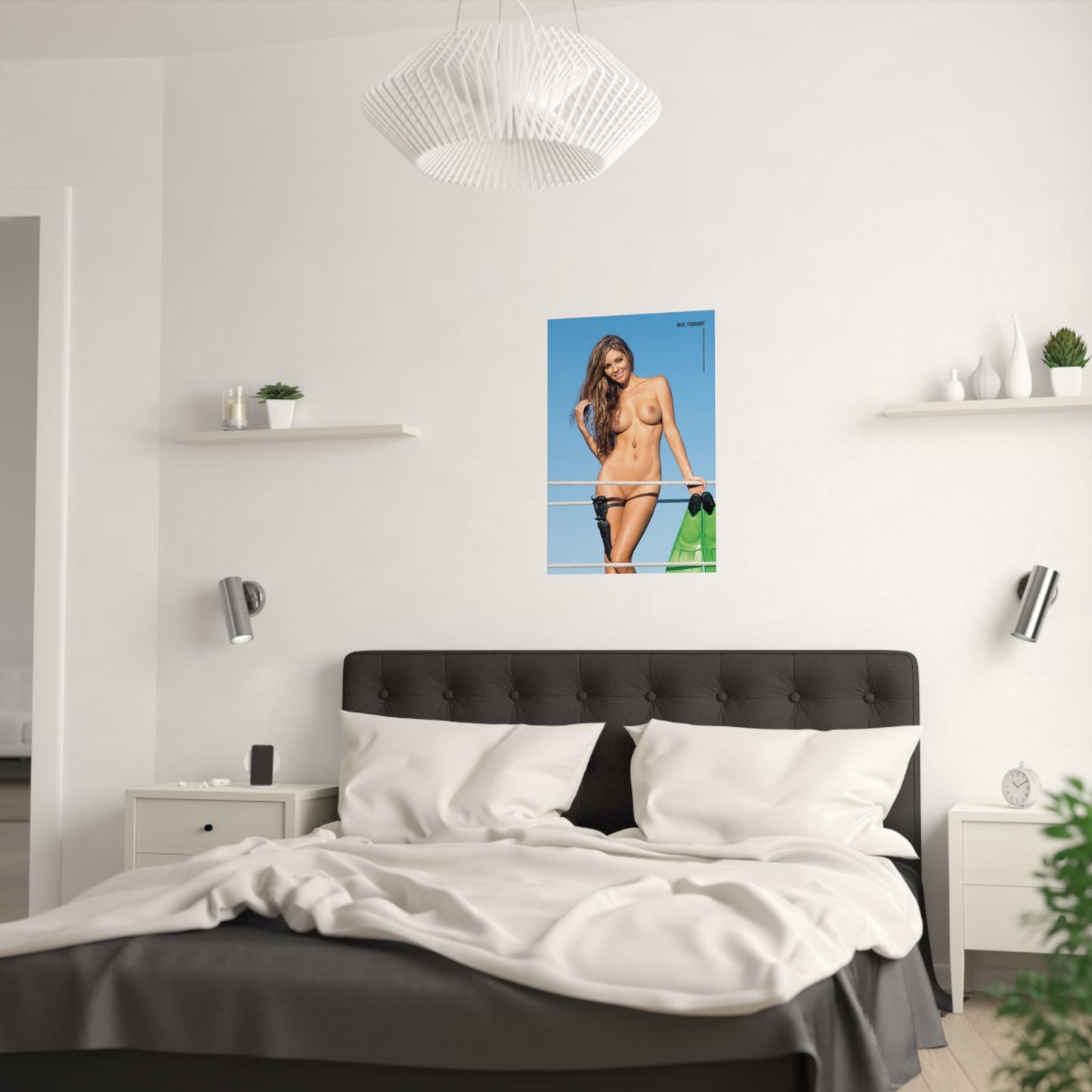Satin Posters (210gsm) Playmate February 2013 Shawn Dillon