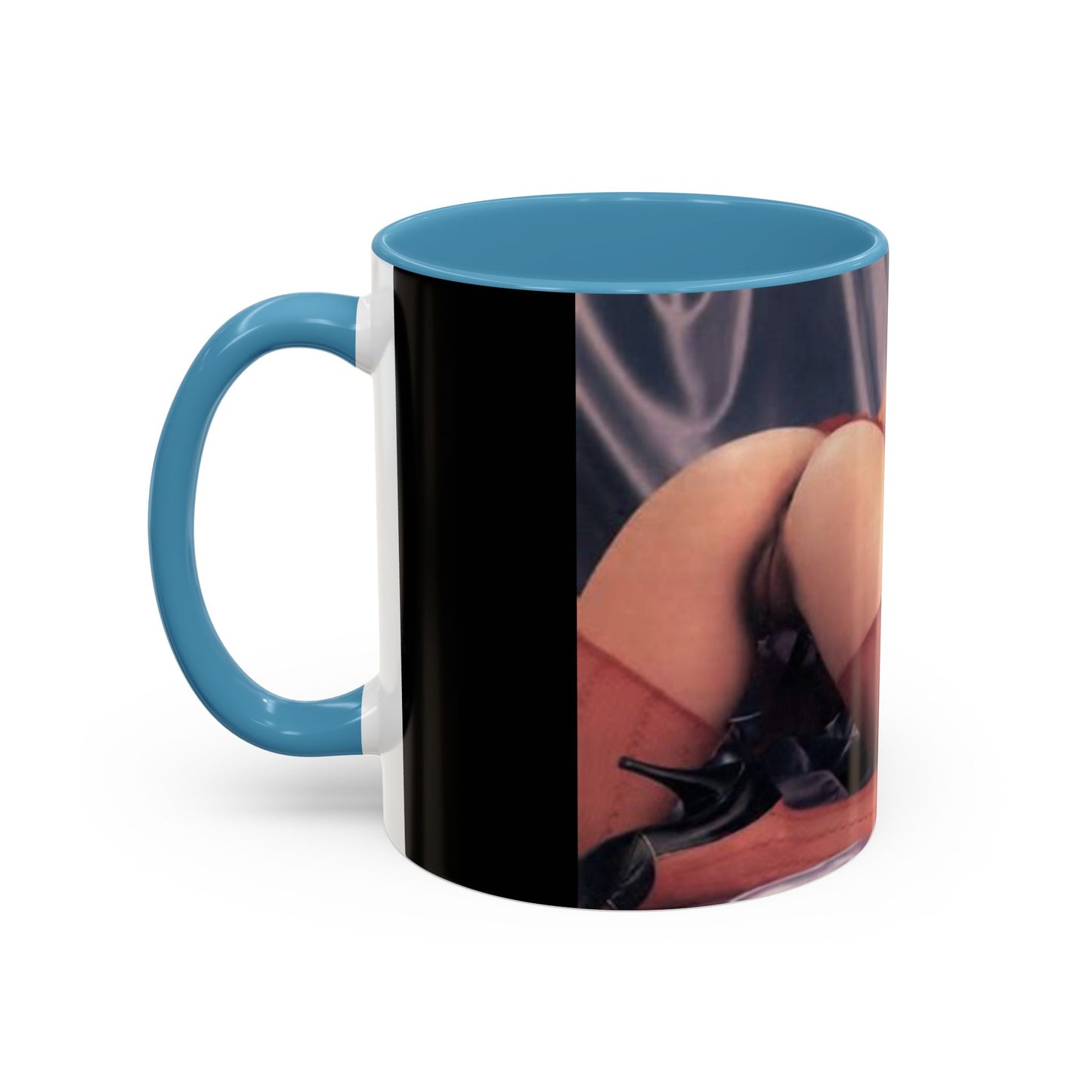 Accent Coffee Mug (11, 15oz) Traci Lords Naked Nude Retro