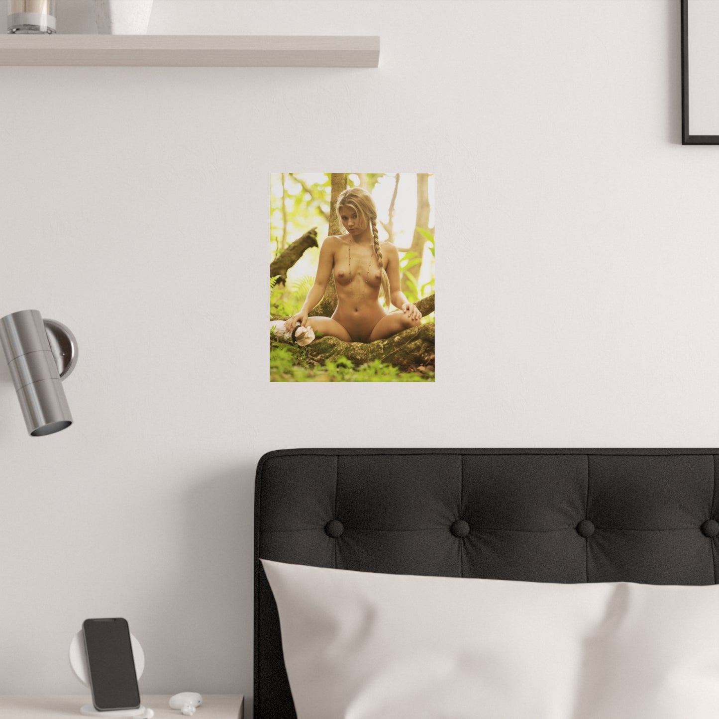 Satin Posters (210gsm) Sexy Pigtails Nude