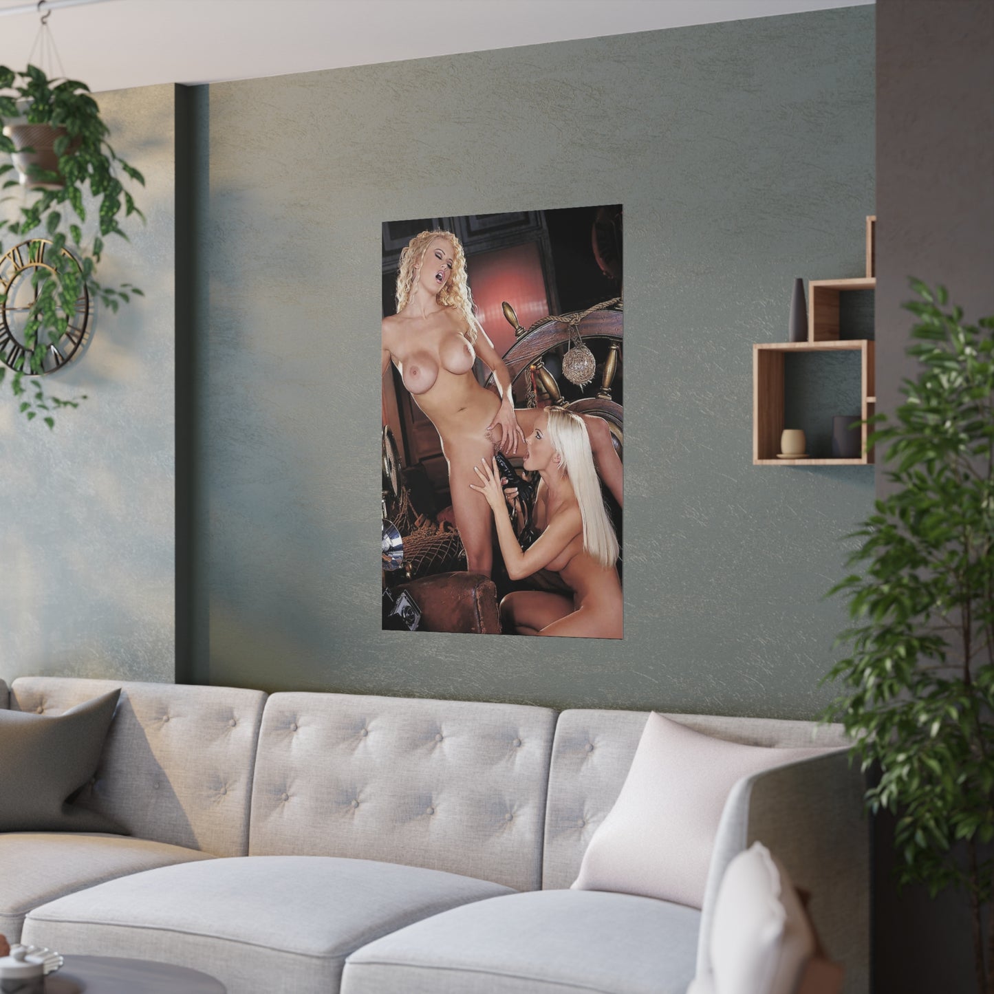 Satin Posters (210gsm) Jenna Jameson and Sylvia Saint