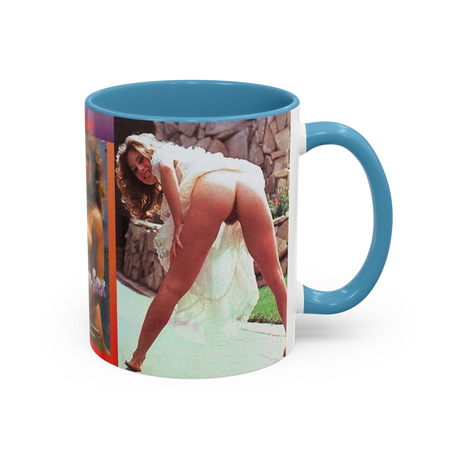 Accent Coffee Mug (11, 15oz) Traci Lords Nude