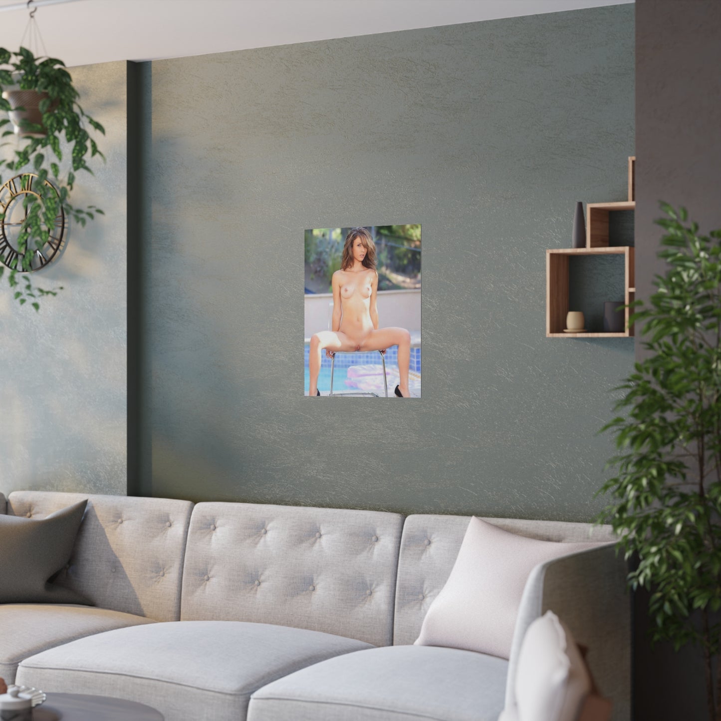 Satin Posters (210gsm) Malena Morgan Nude