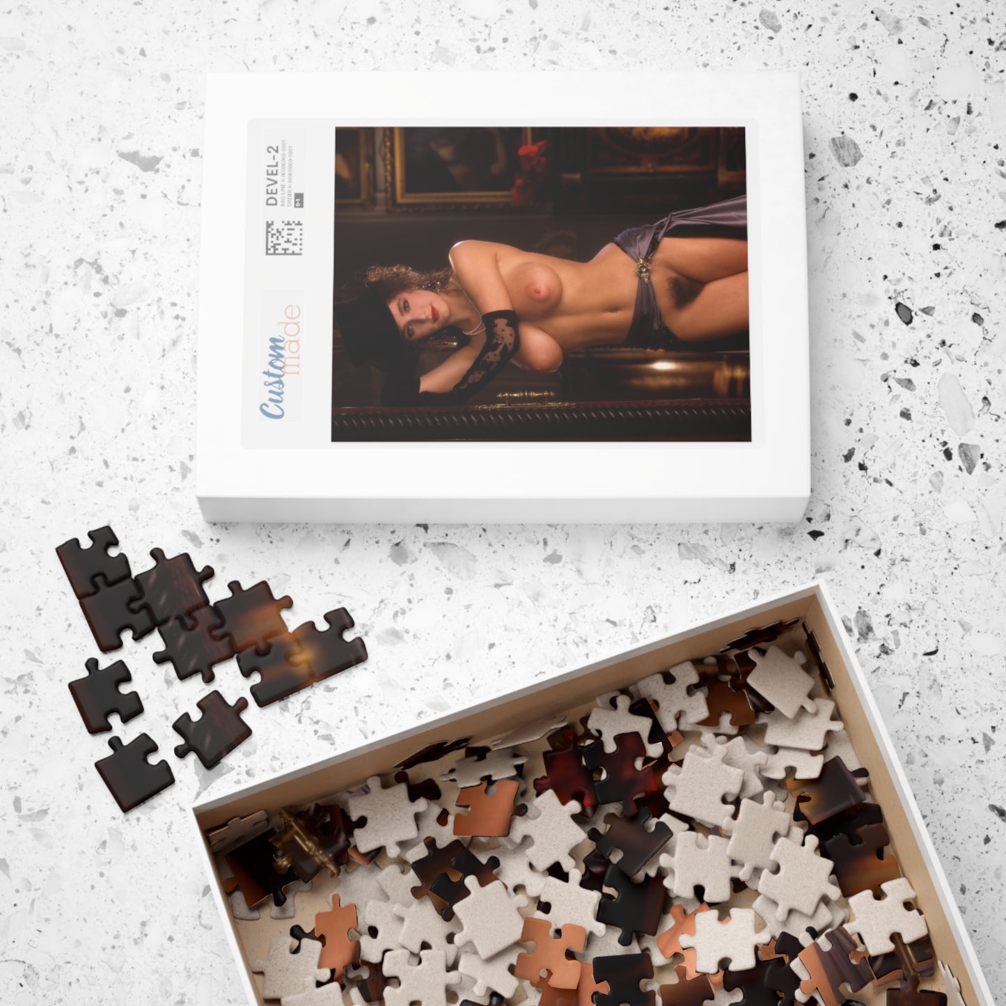 Puzzle (110, 252, 500, 1014-piece) Playboy Playmate March 1987 Marina Baker