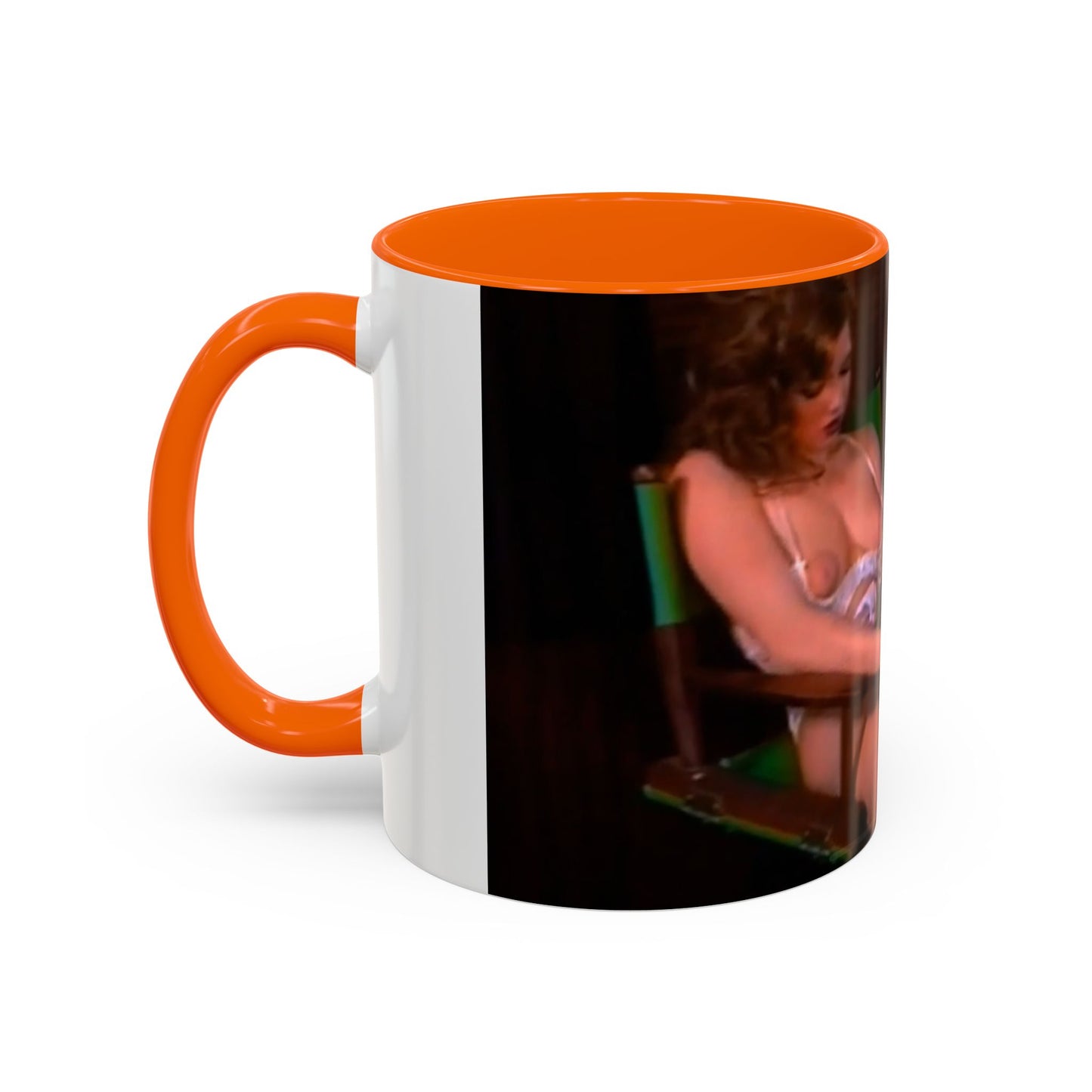 Accent Coffee Mug (11, 15oz) Traci Lords Nude Retro Porn Star