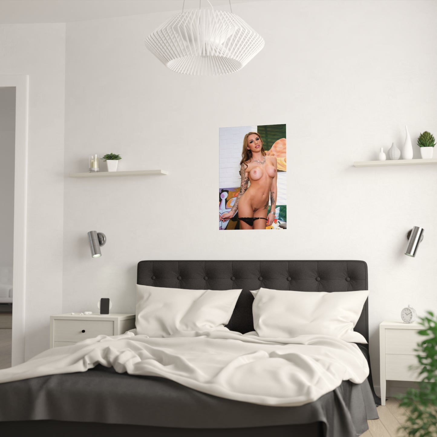 Satin Posters (210gsm) Adult Star Juelz Ventura Nude