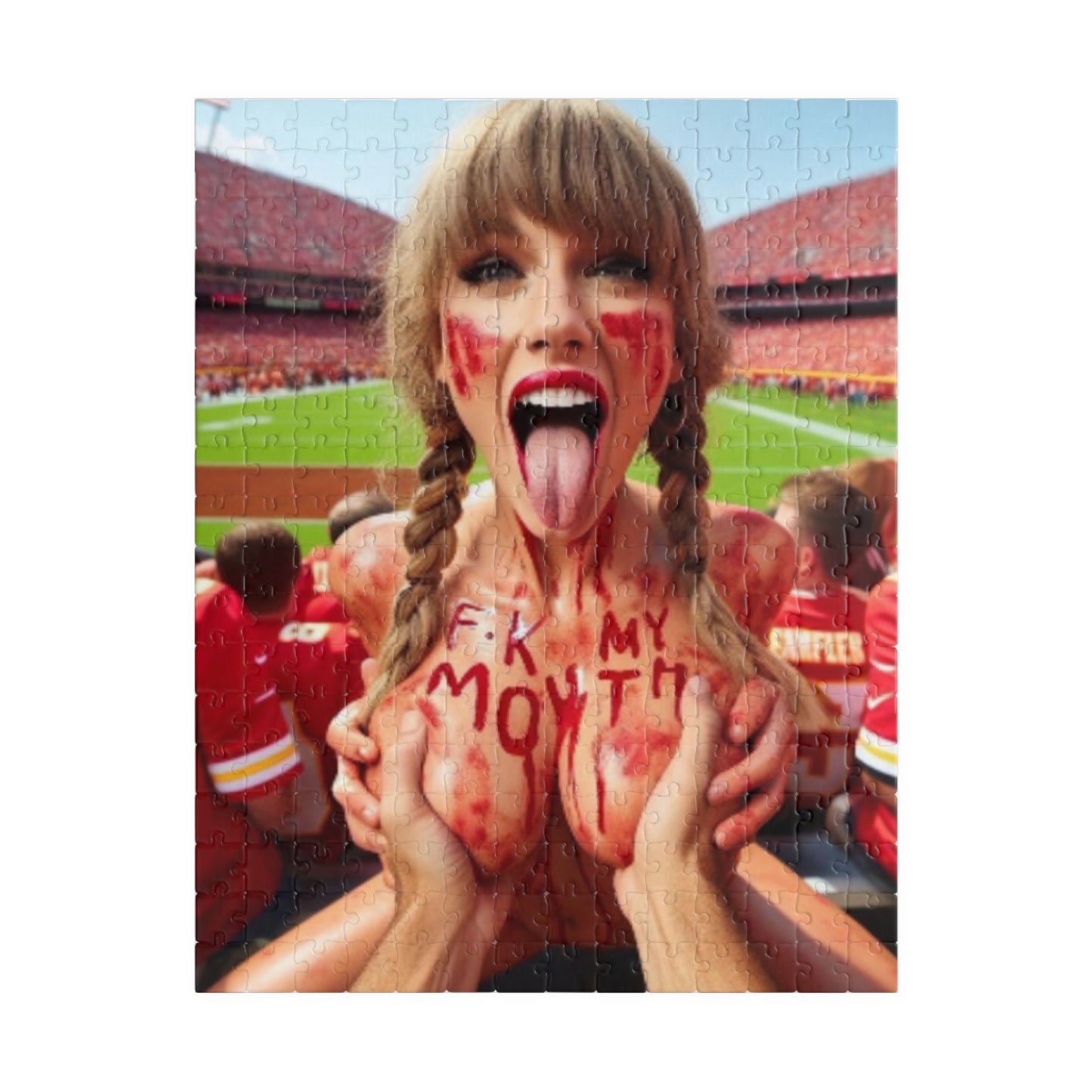 Puzzle (110, 252, 520, 1014-piece) Taylor Swift AI Nudes