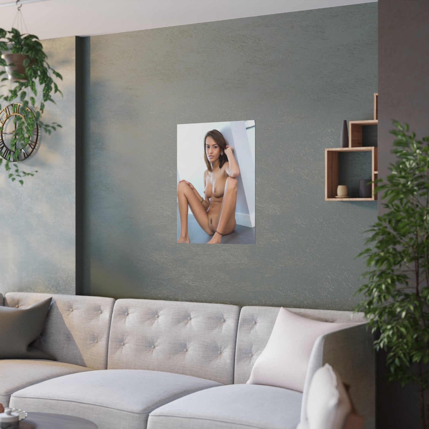 Satin Posters (210gsm) Pornstar Janice Griffith Nude