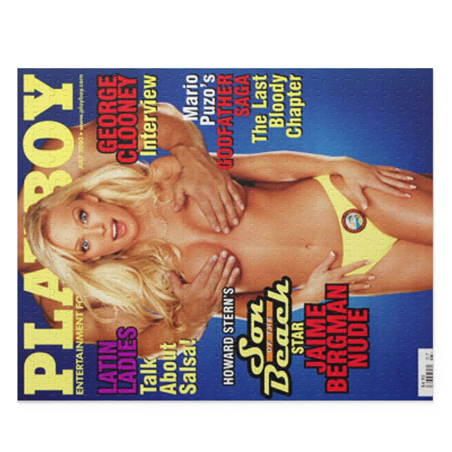 Puzzle (120, 252, 500-Piece) Playboy Cover July 2000