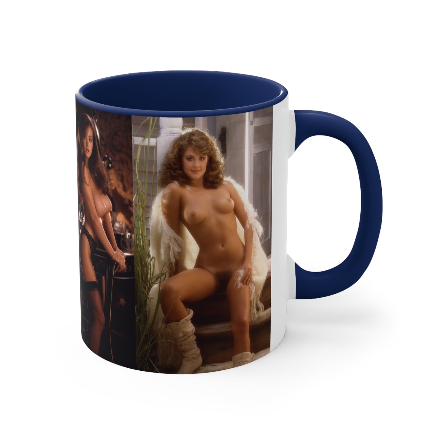 Accent Coffee Mug, 11oz Playboy Playmates 1983 January - April