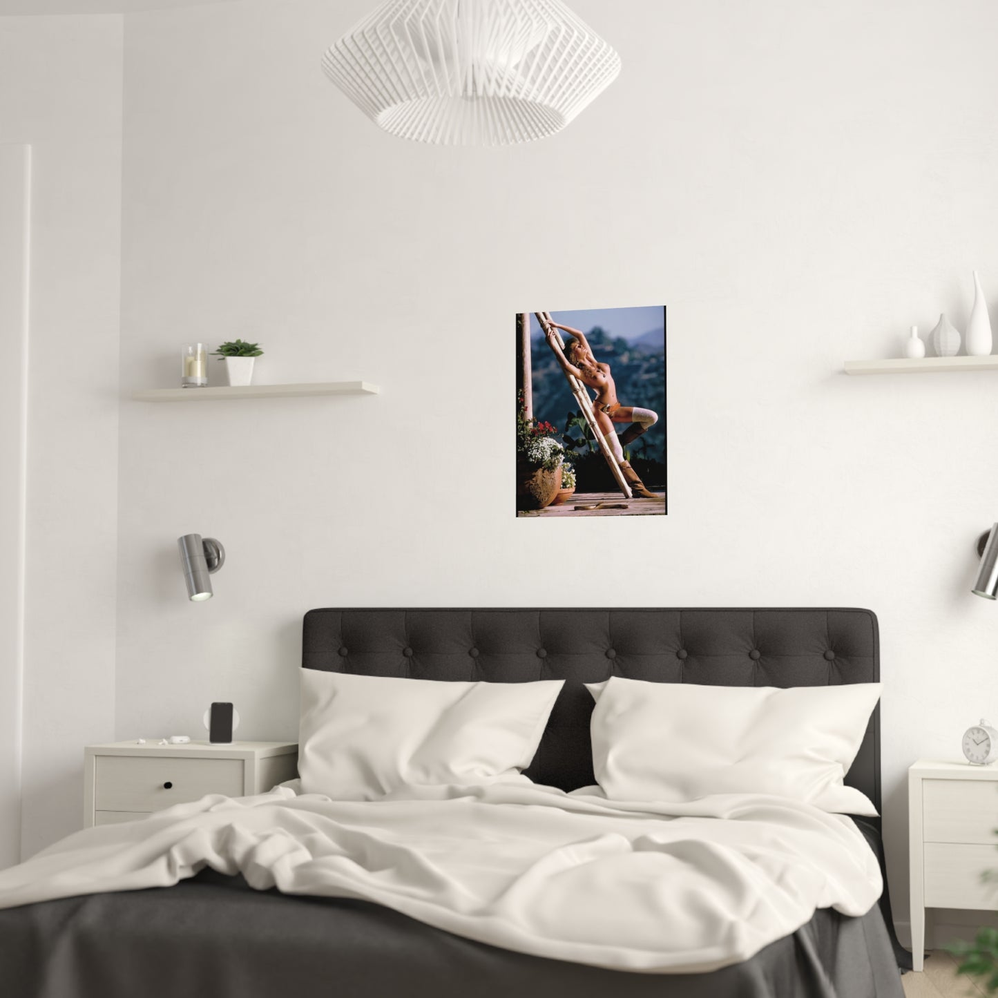 Satin Posters (210gsm) Pornstar Racquel Darrian Nude
