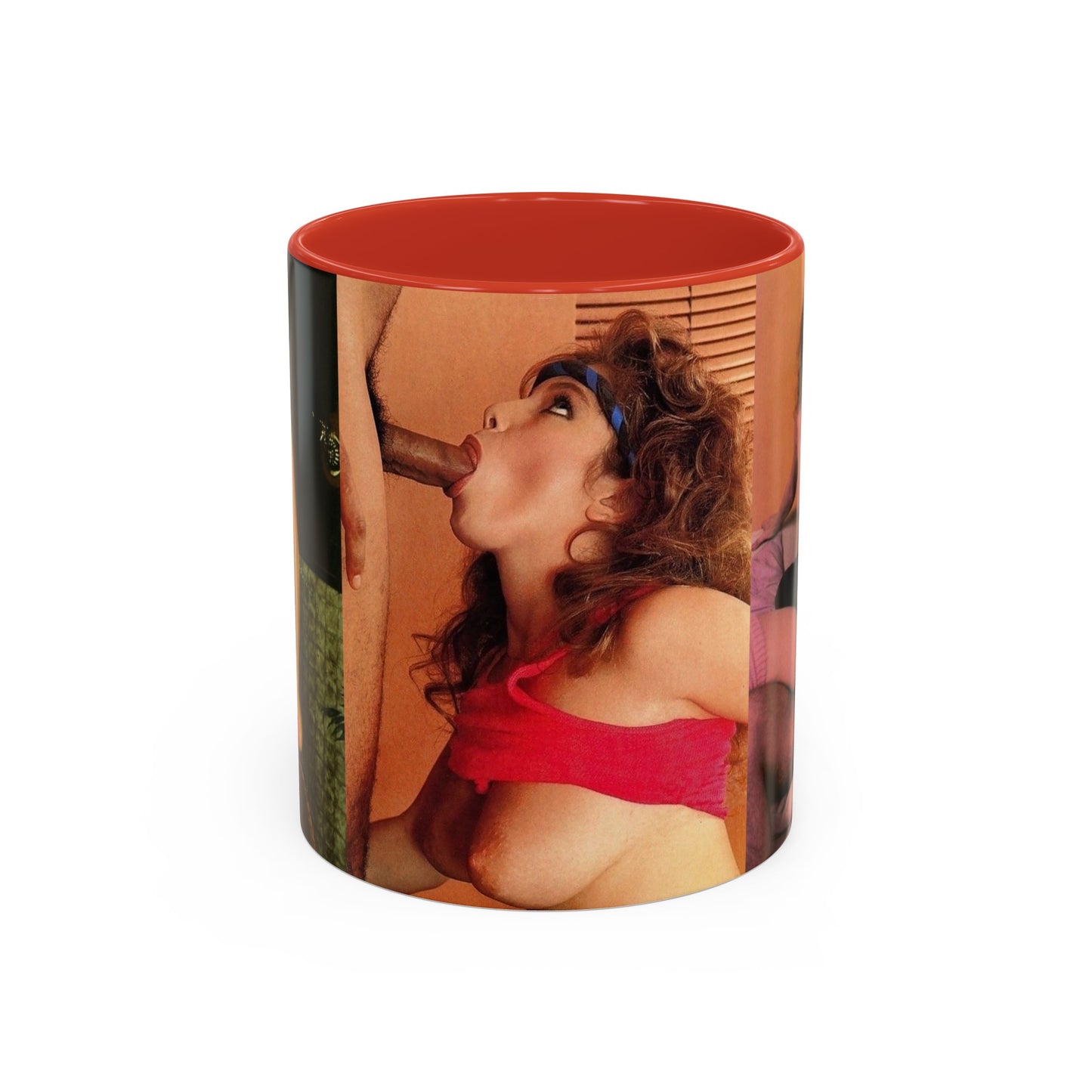 Accent Coffee Mug (11, 15oz) Traci Lords Nude Naked Retro Fuck Sex