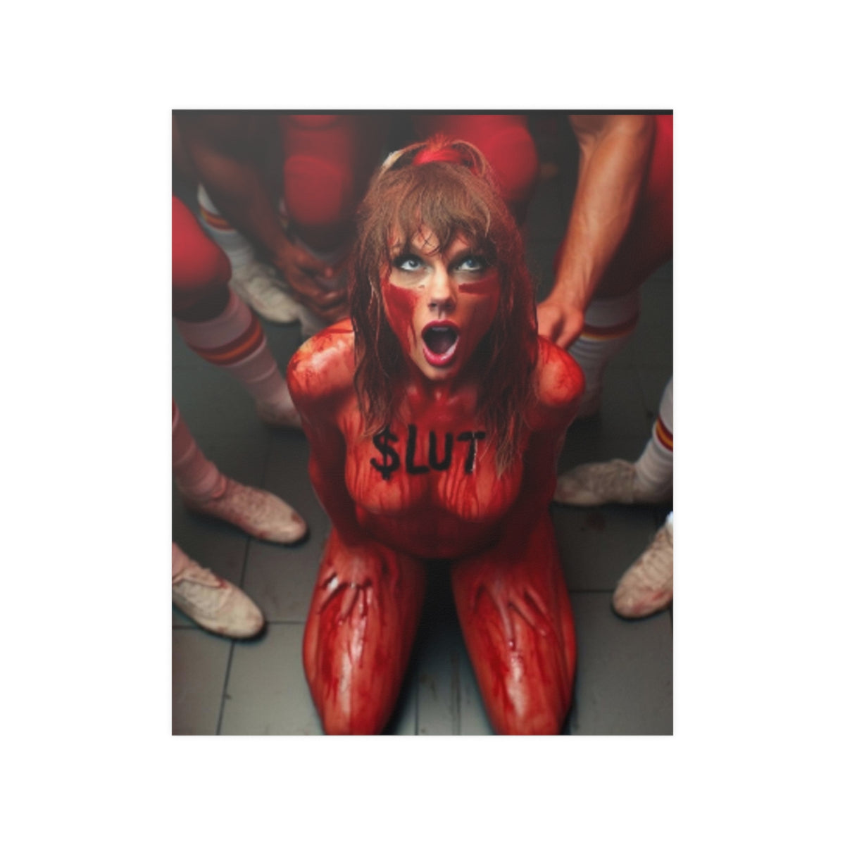 Satin Posters (210gsm) Taylor Swift AI Nudes