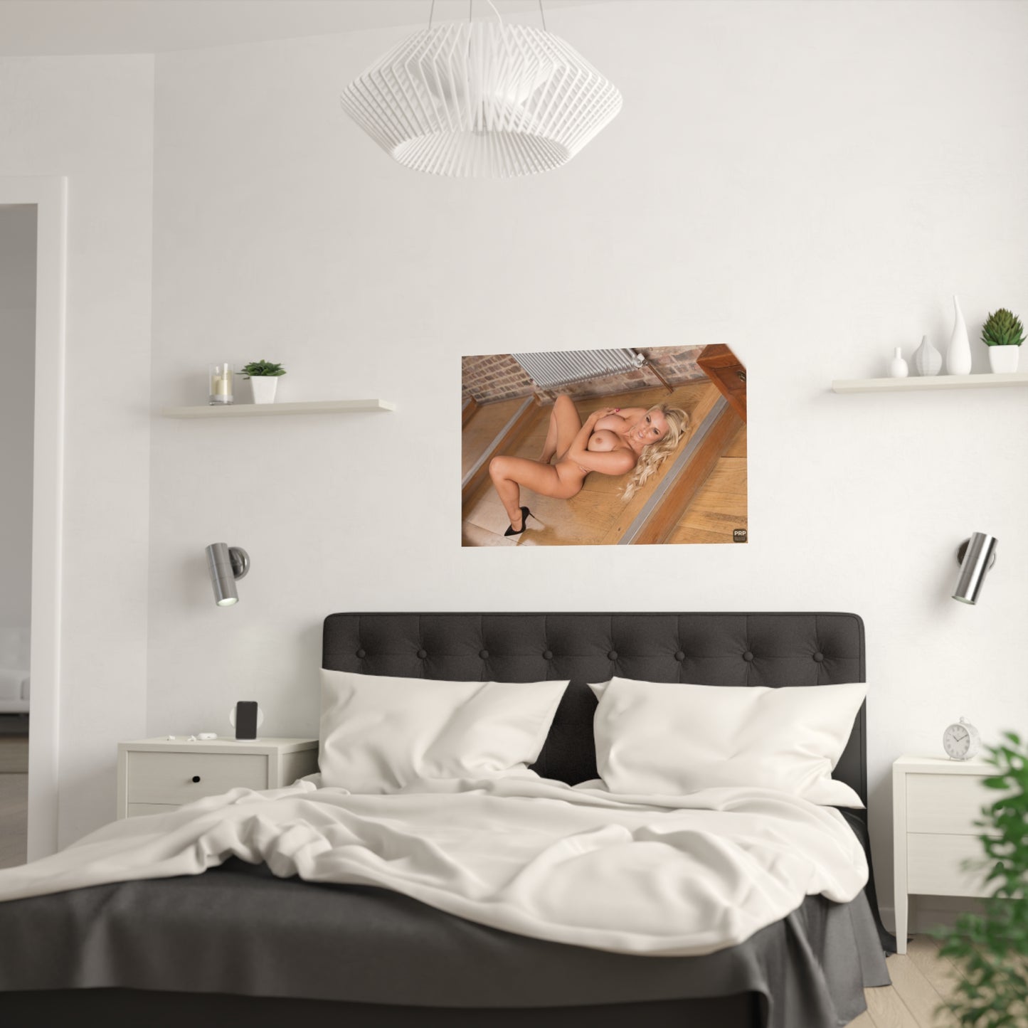 Satin Posters (210gsm) Sexy Naked Nude Pornstar