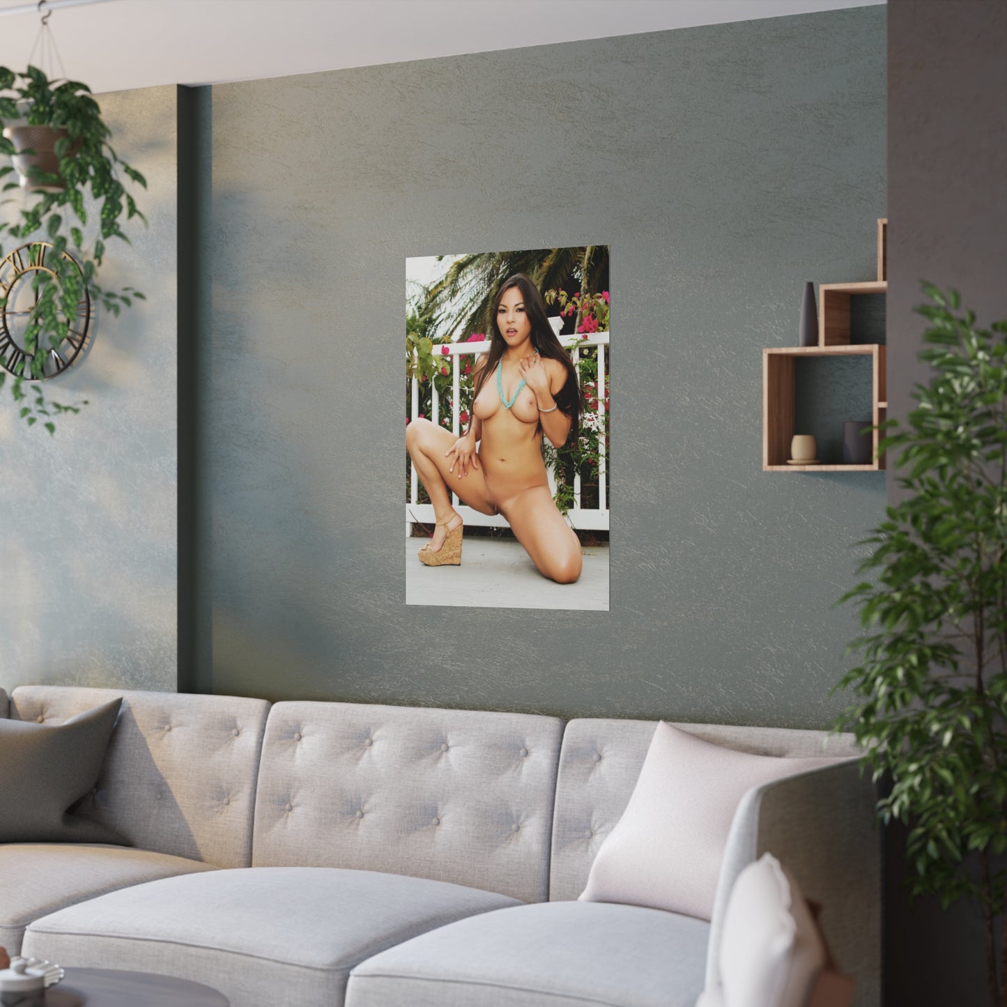 Satin Posters (210gsm) Penthouse Pet November 2012 Adrianna Luna
