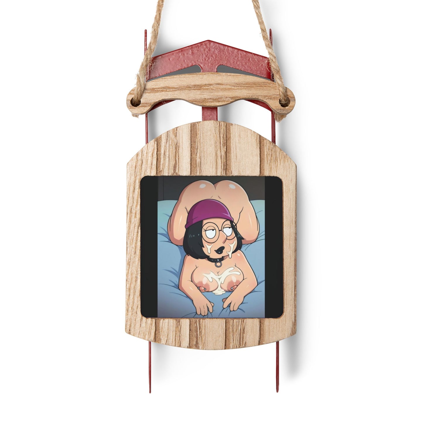 Sled Ornaments Meg Griffin