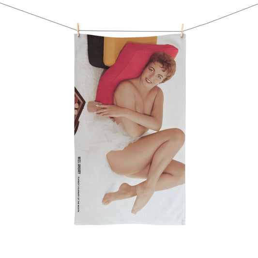 Hand Towel Playboy Playmate January 1956 Lynn Turner