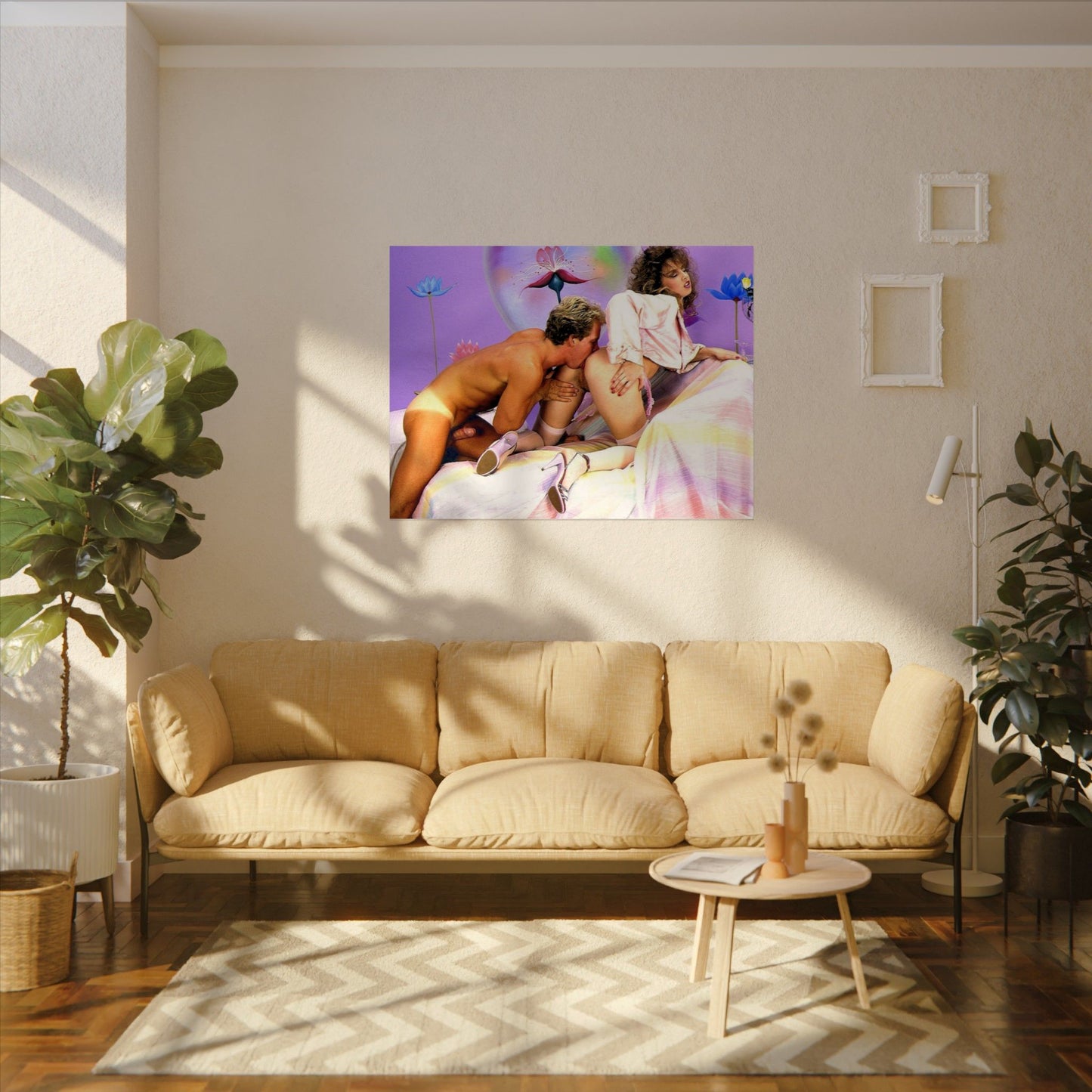 Textured Watercolor Matte Posters Traci Lords Nude