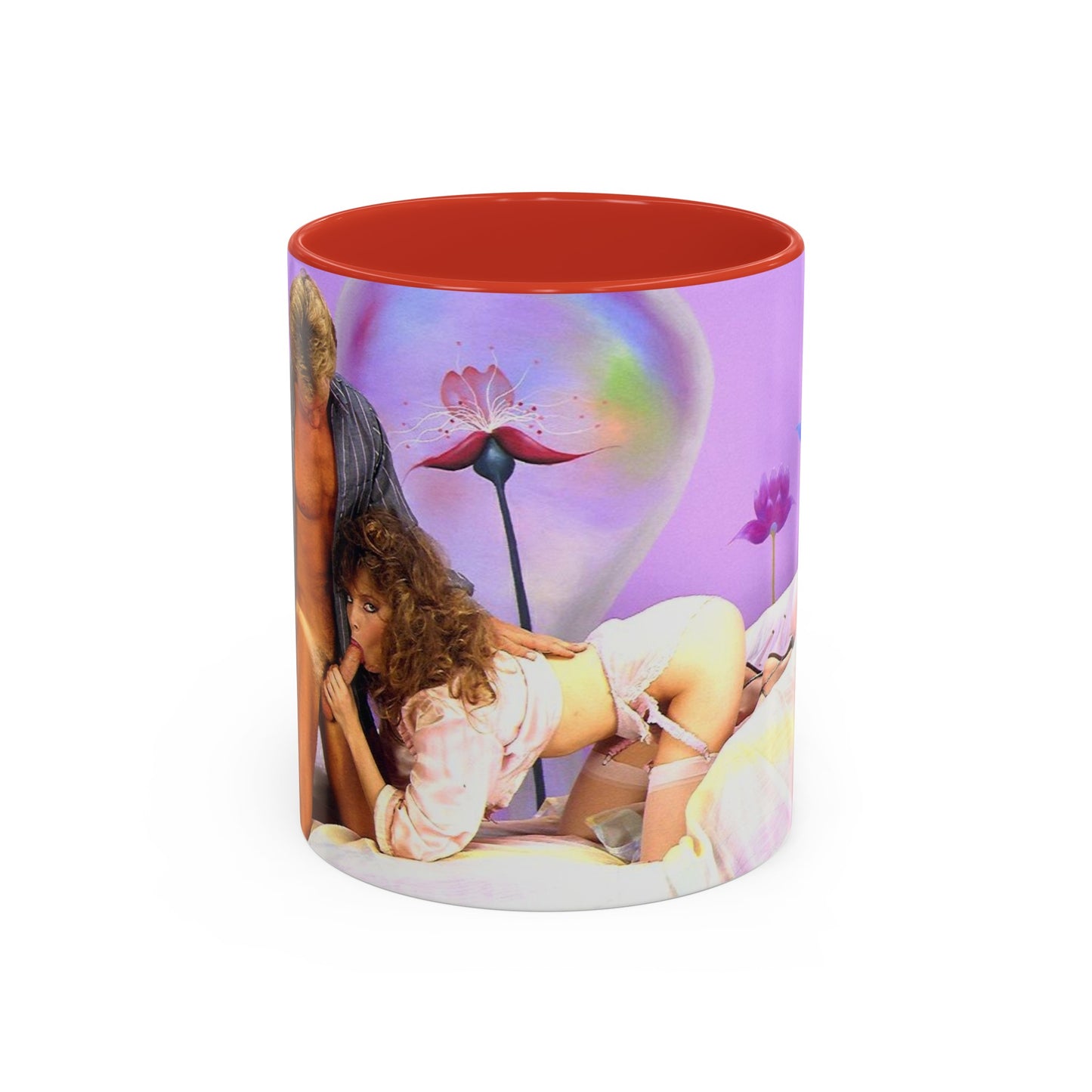 Accent Coffee Mug (11, 15oz) Traci Lords Nude Naked Retro