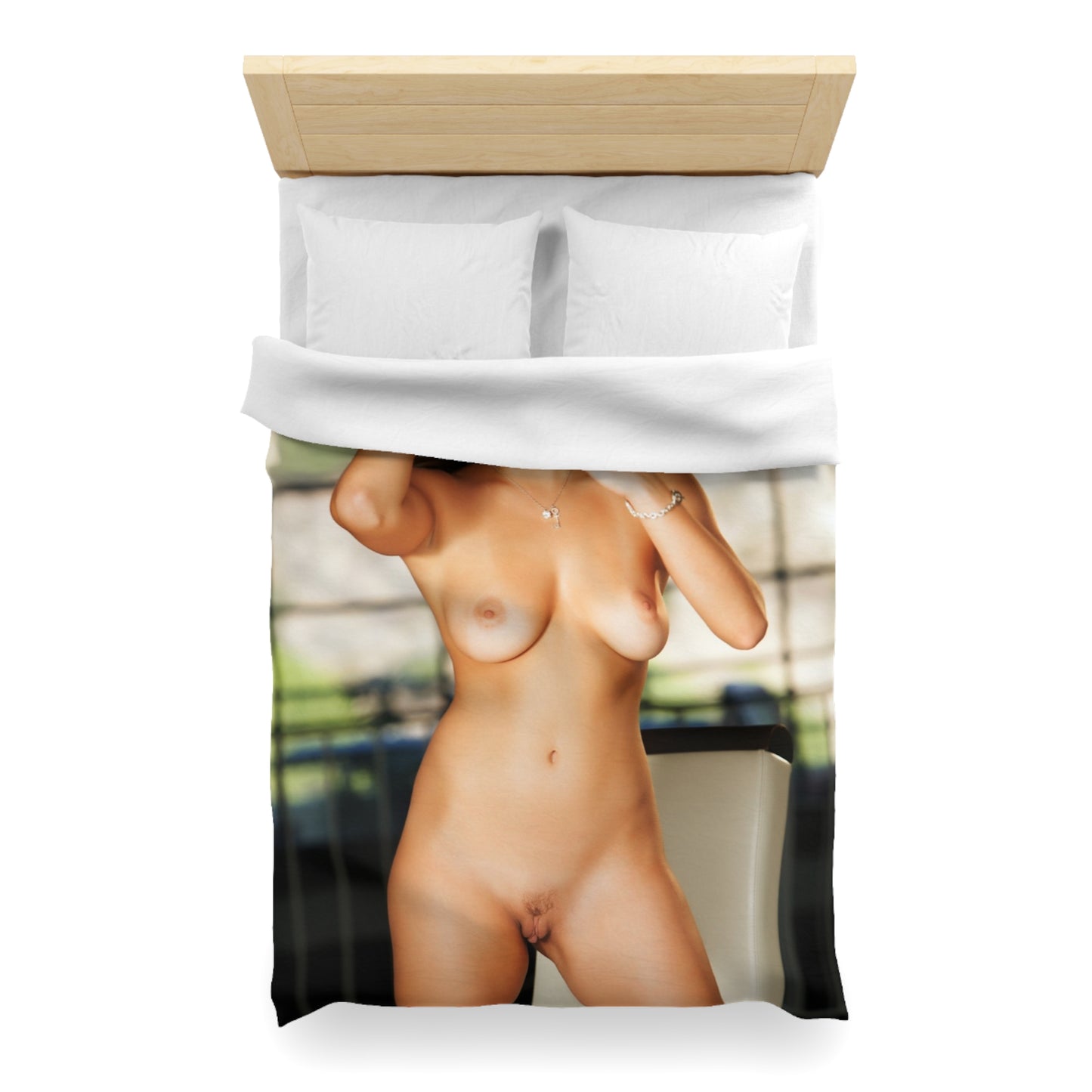 Microfiber Duvet Cover Penthouse Pet December 2012 Lily Love