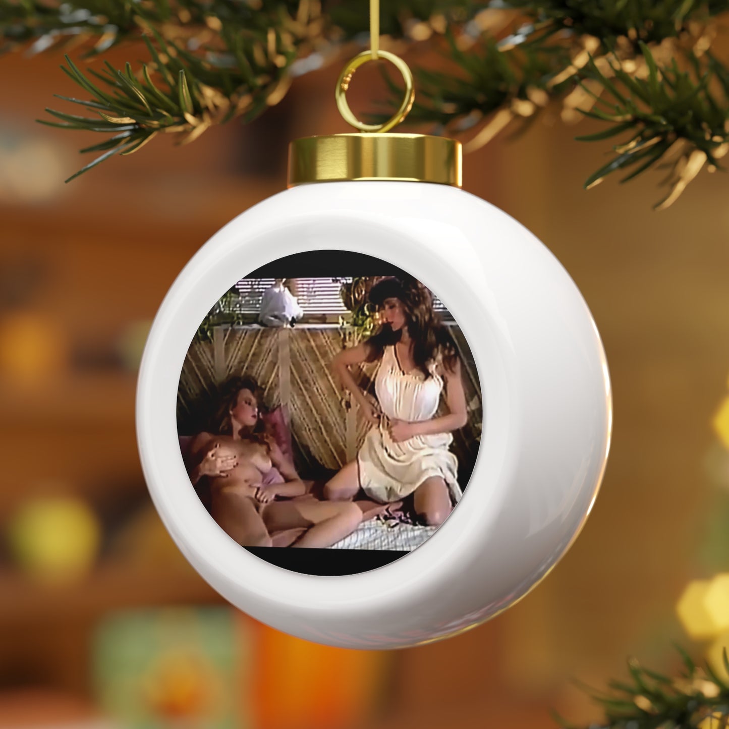 Christmas Ball Ornament Traci Lords Nude