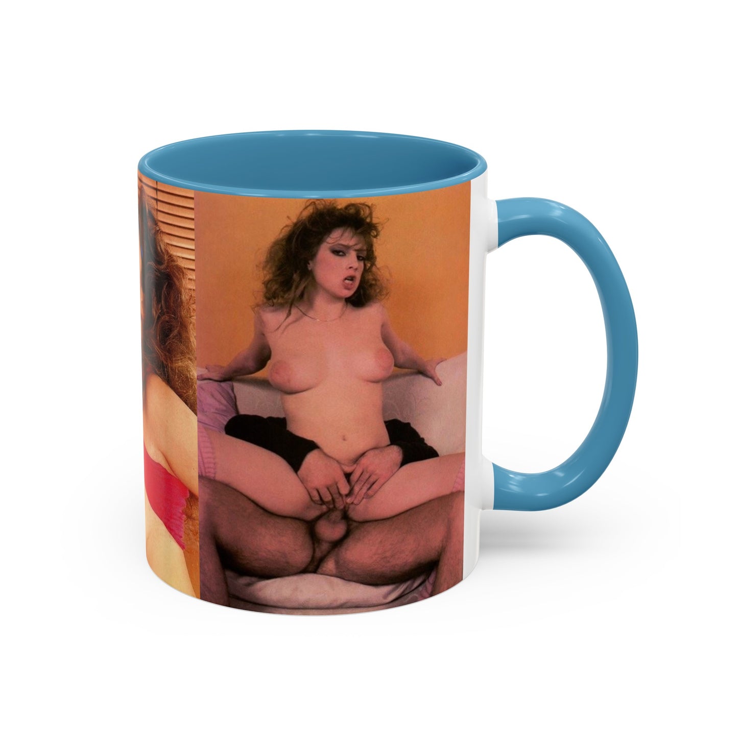 Accent Coffee Mug (11, 15oz) Traci Lords Nude Naked Retro Fuck Sex