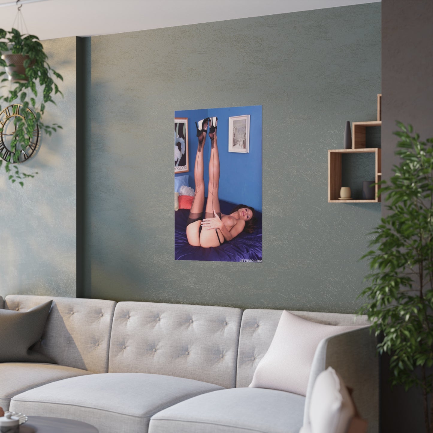 Satin Posters (210gsm) Sydnee Steele Nude