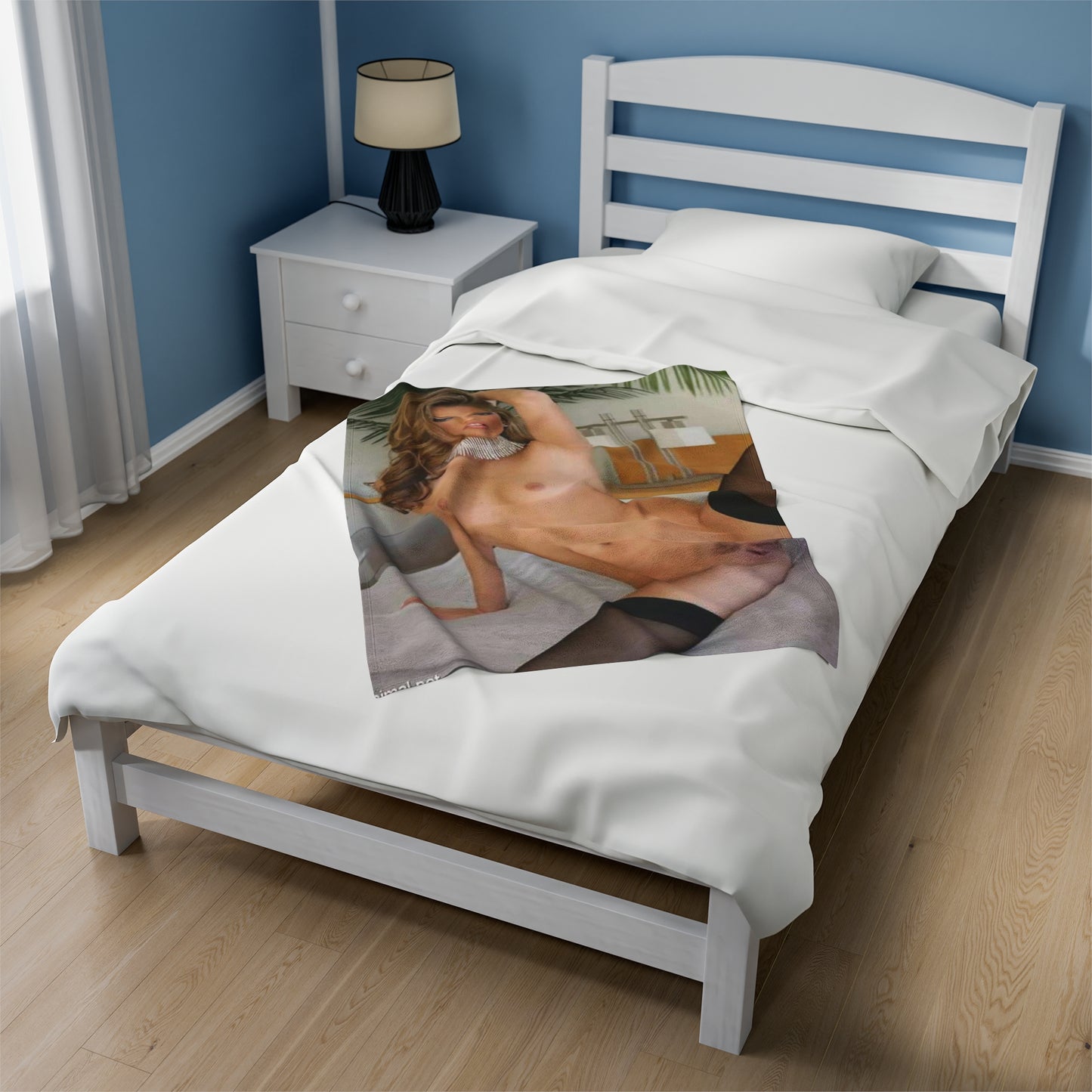 Velveteen Plush Blanket Pornstar Jenna Haze Nude
