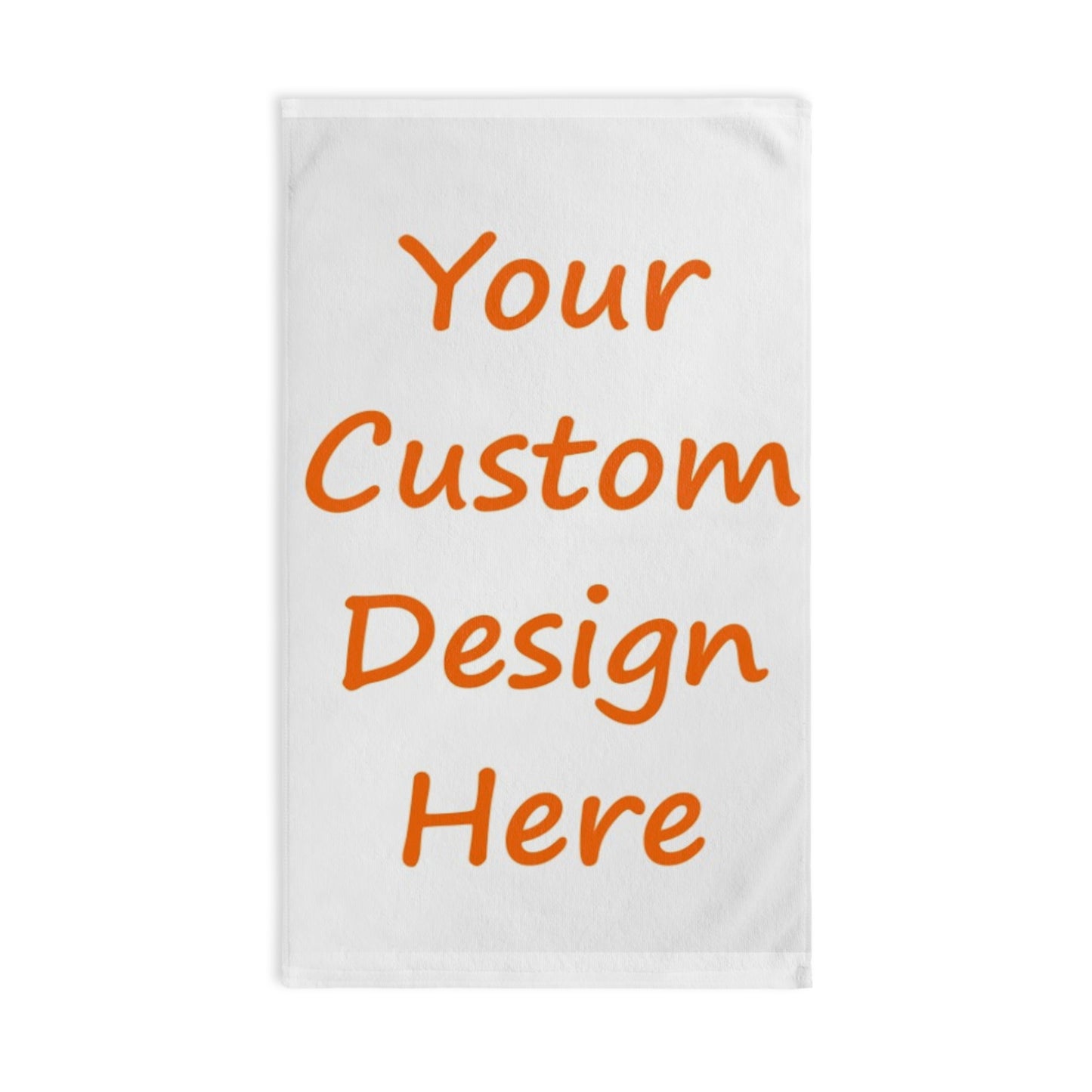 Hand Towel Custom Purchase & Message Artwork! No Limits!
