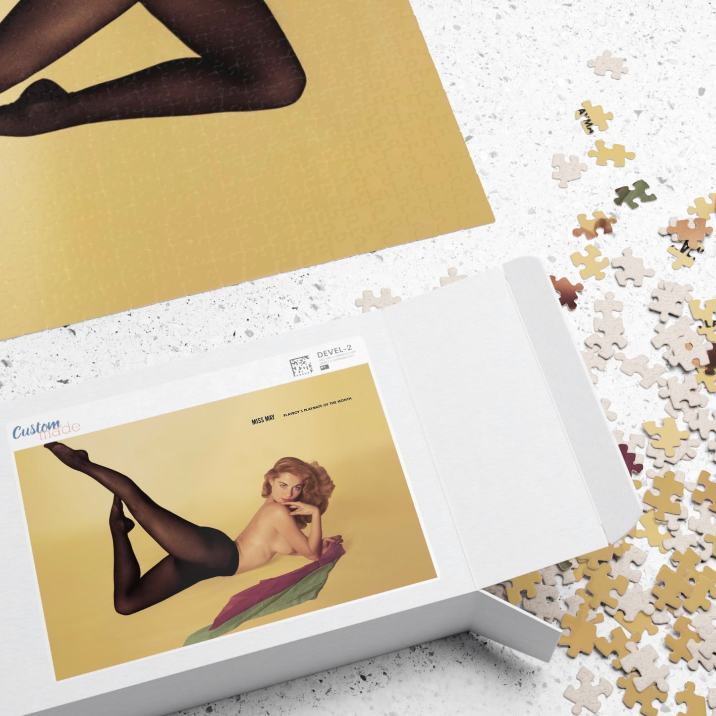 Puzzle (110, 252, 500, 1014-piece) Playboy Playmate May 1955 Diane Webber