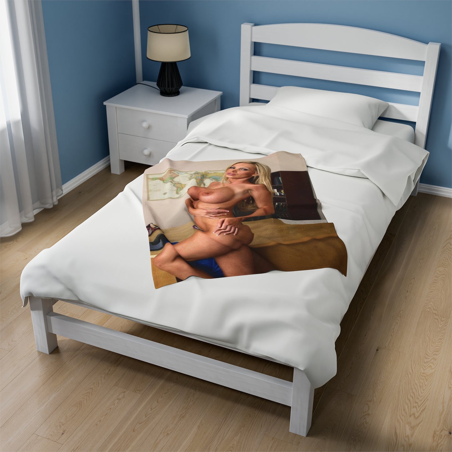 Velveteen Plush Blanket Porn Star Nikki Benz
