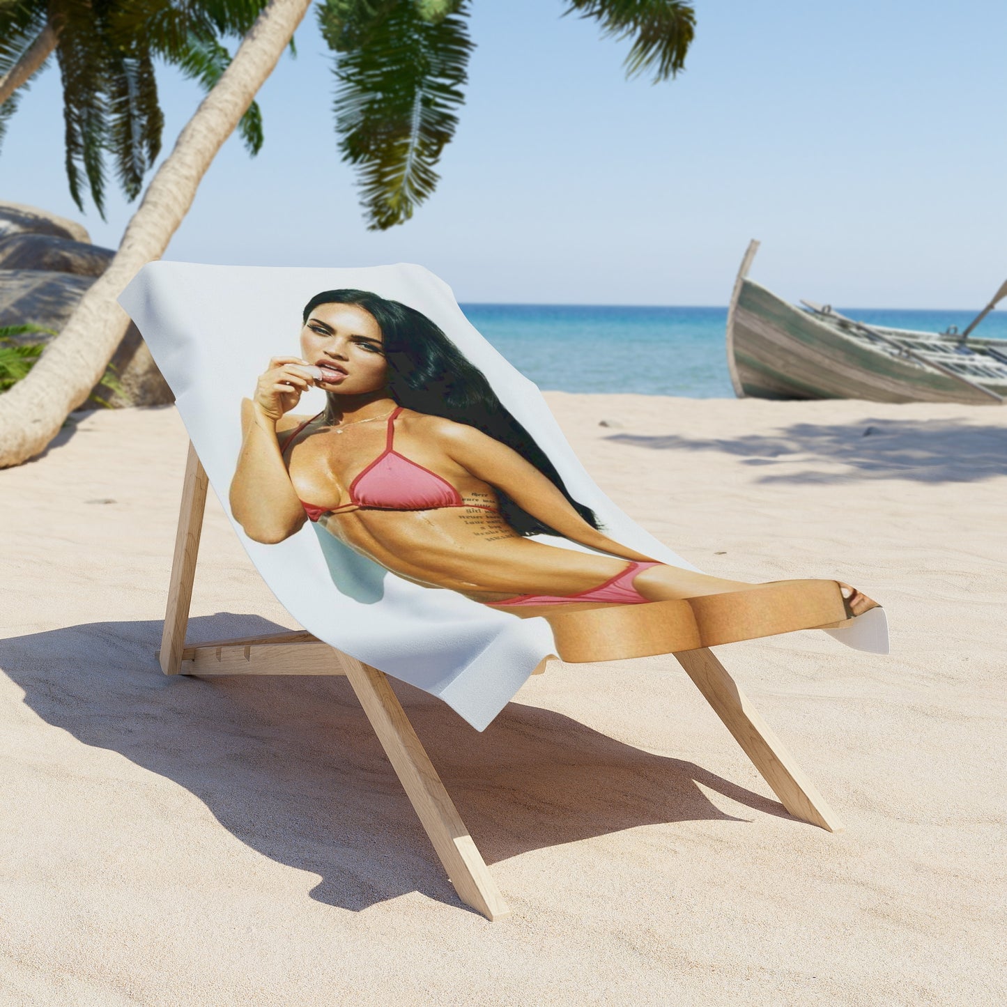 Beach Towel Megan Fox