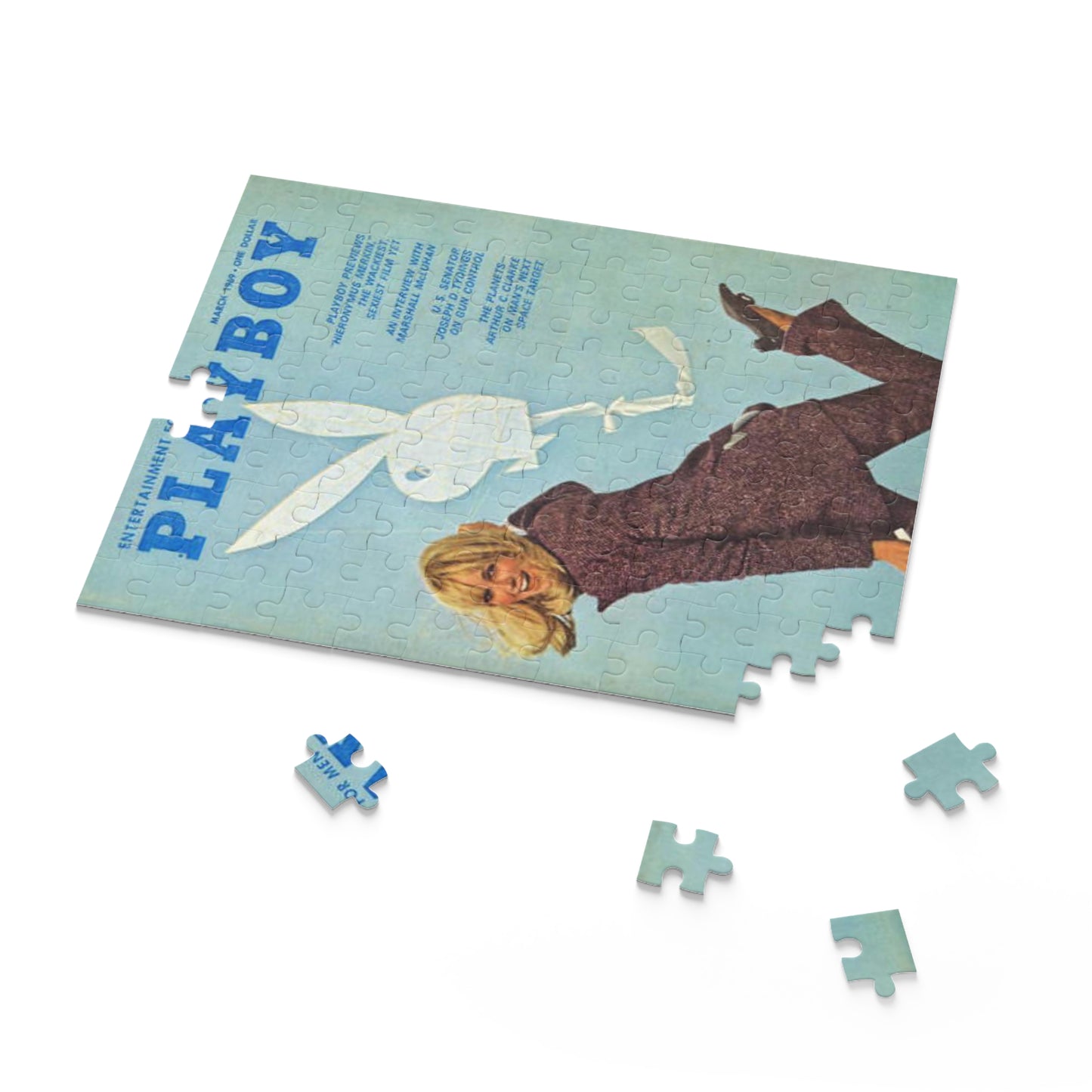Puzzle (120, 252, 500-Piece) Playboy Cover March 1969