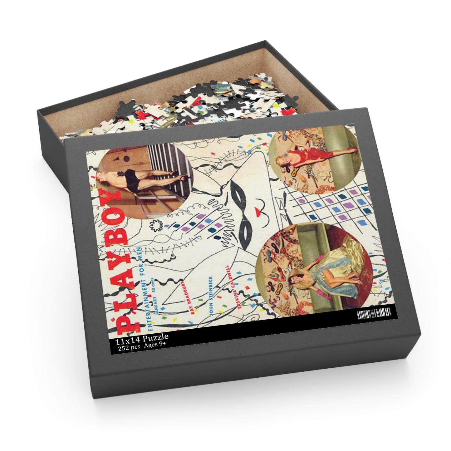 Puzzle (120, 252, 500-Piece) Playboy Cover January 1955