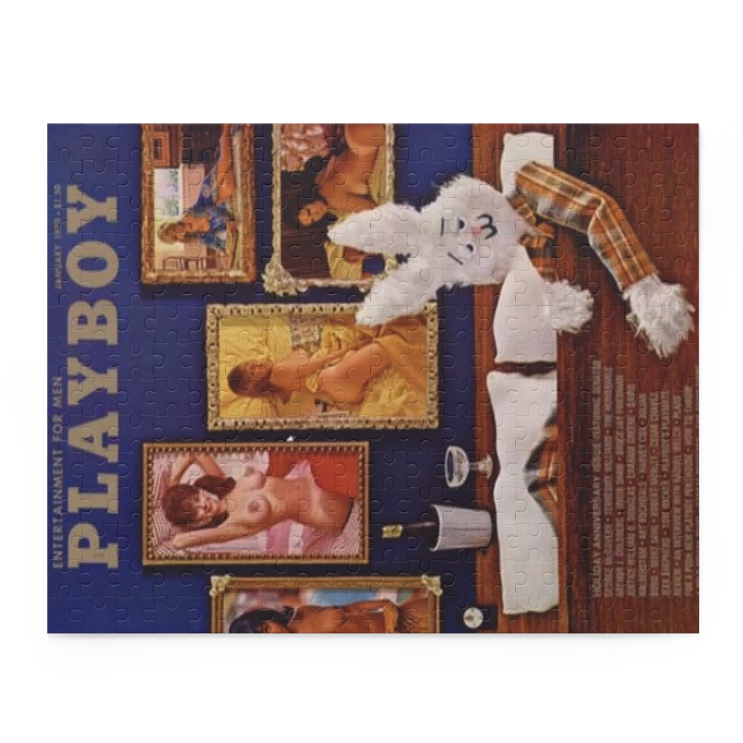 Puzzle (120, 252, 500-Piece) Playboy Cover January 1970
