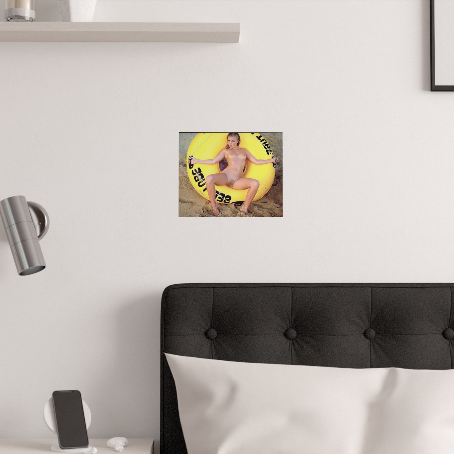 Satin Posters (210gsm) Retro Pornstar Shauna Grant Nude