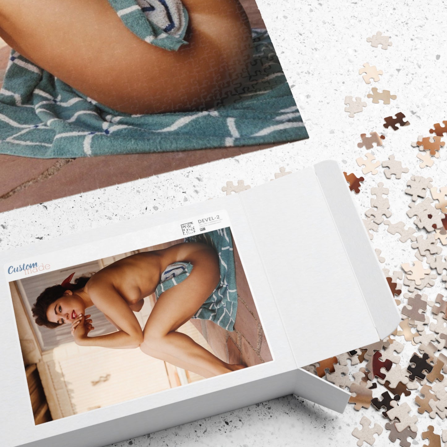 Puzzle (110, 252, 500, 1014-piece) Playmate 1960 Susie Scott Nude