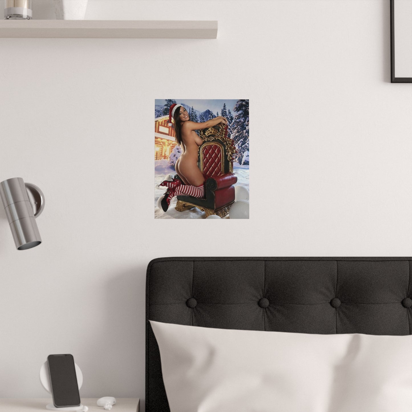 Satin Posters (210gsm) Christmas Pornstars Nude