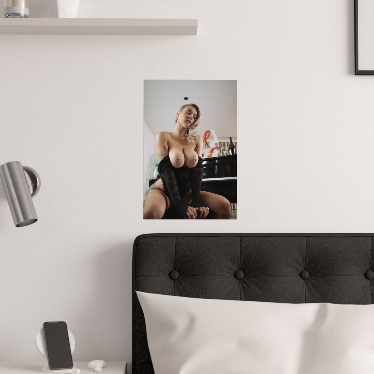 Satin Posters (210gsm) Pet Gabbie Carter Nude