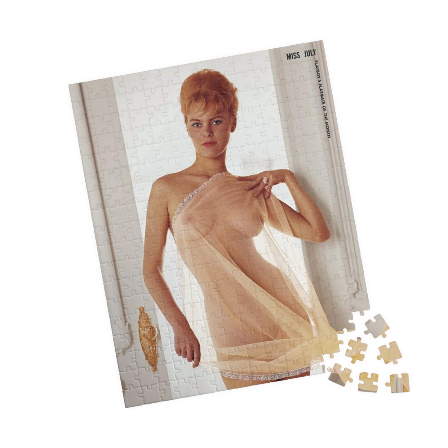 Puzzle (110, 252, 500, 1014-piece) Playboy Playmate July 1962 Unne Terjesen