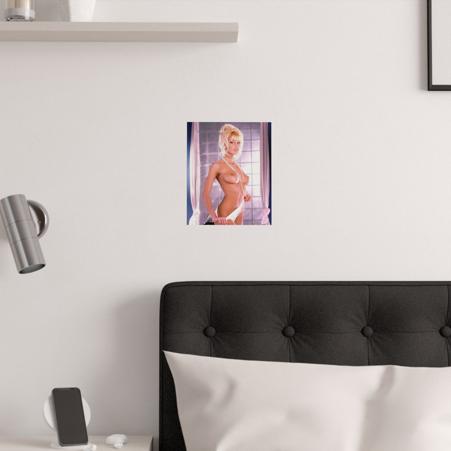 Satin Posters (210gsm) Retro Pornstar Anita Blond