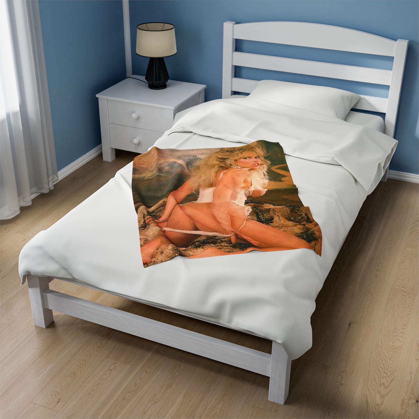 Velveteen Plush Blanket Porn Star Victoria Paris Nude