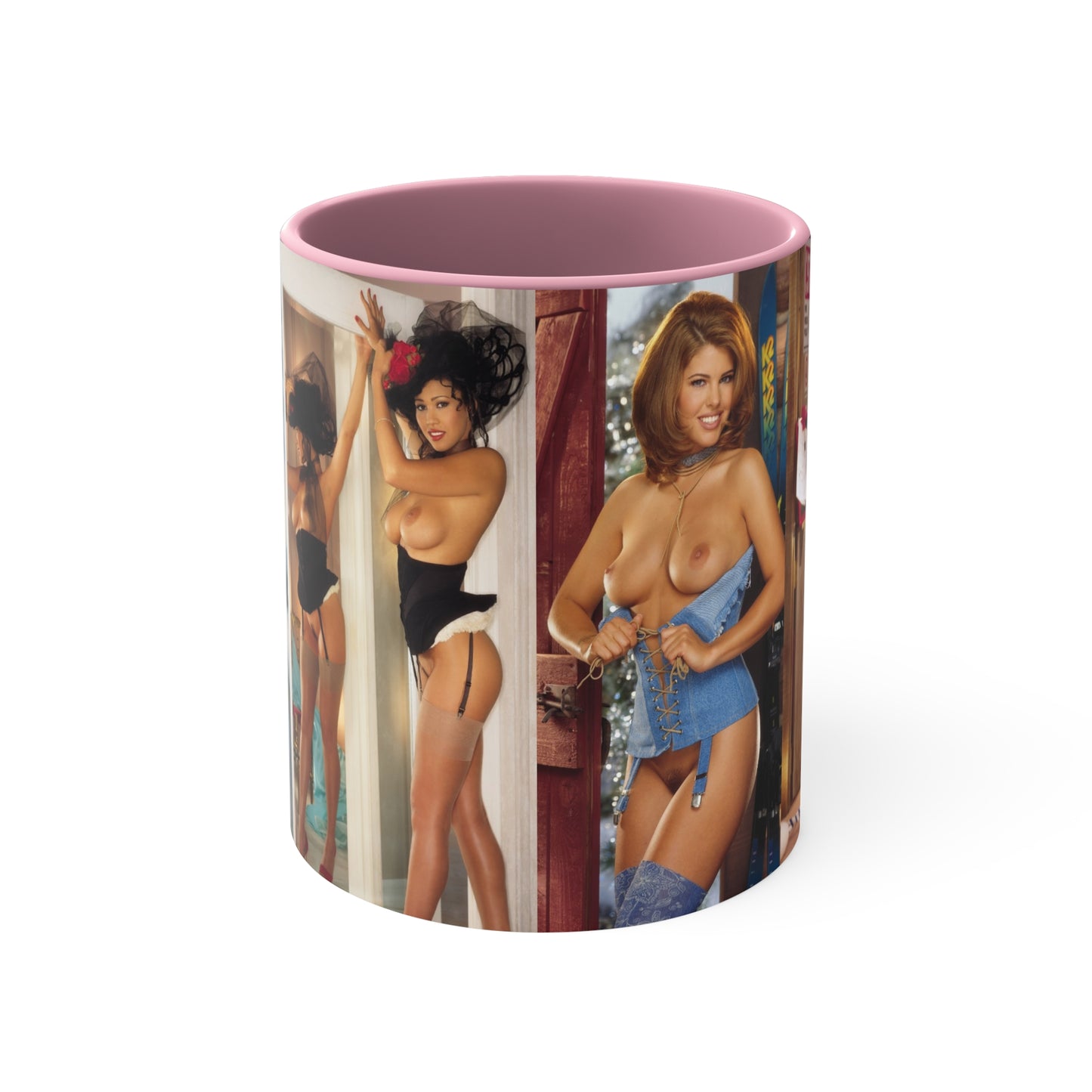 Accent Coffee Mug, 11oz Playboy Playmates 1997 January - April