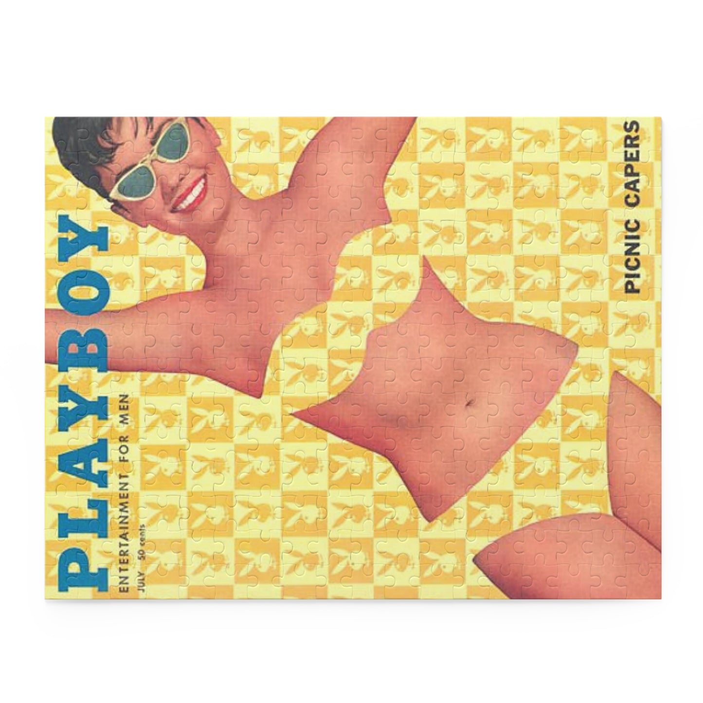 Puzzle (120, 252, 500-Piece) Playboy Cover July 1958