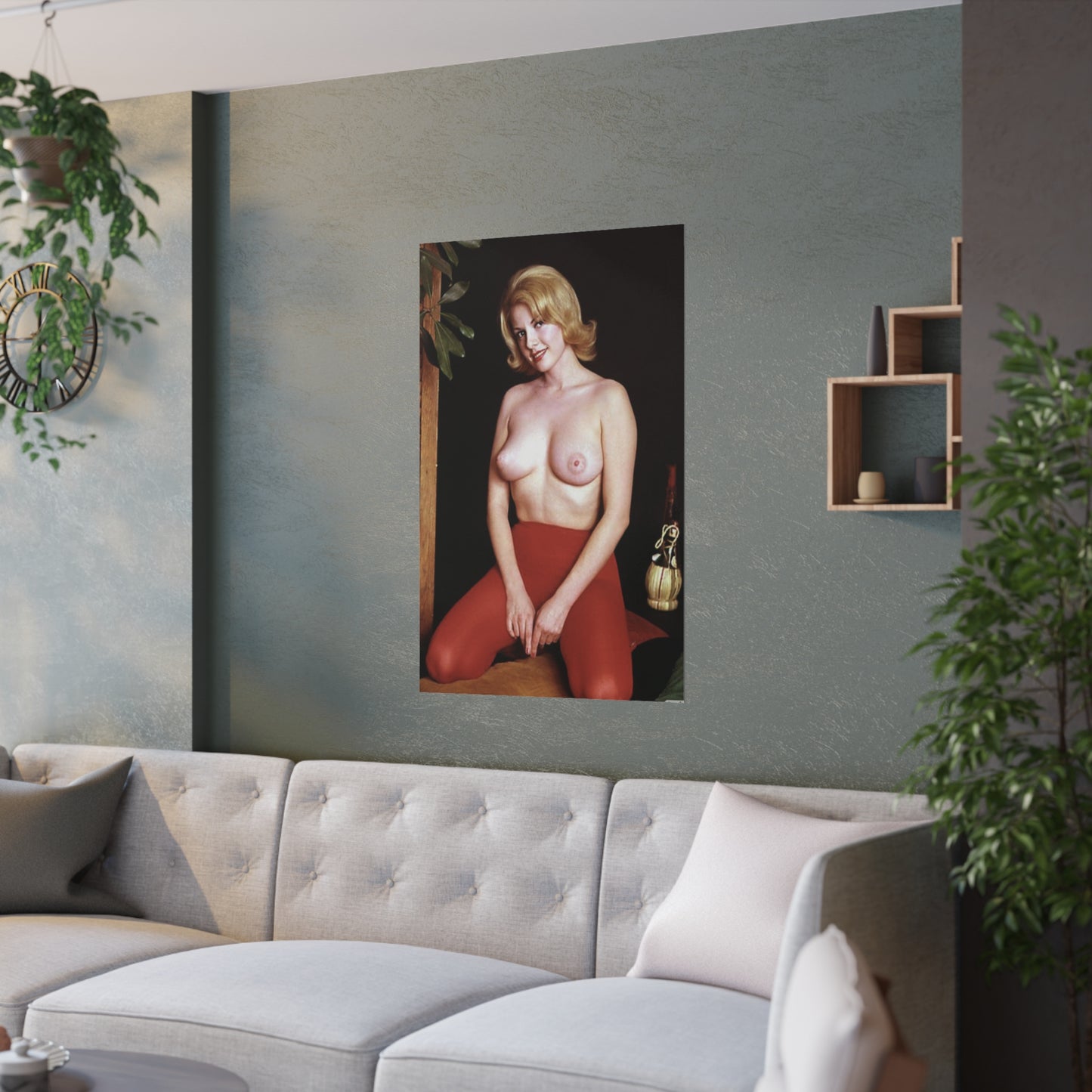 Satin Posters (210gsm) Playmate 1961 Lynn Karrol Nude #2