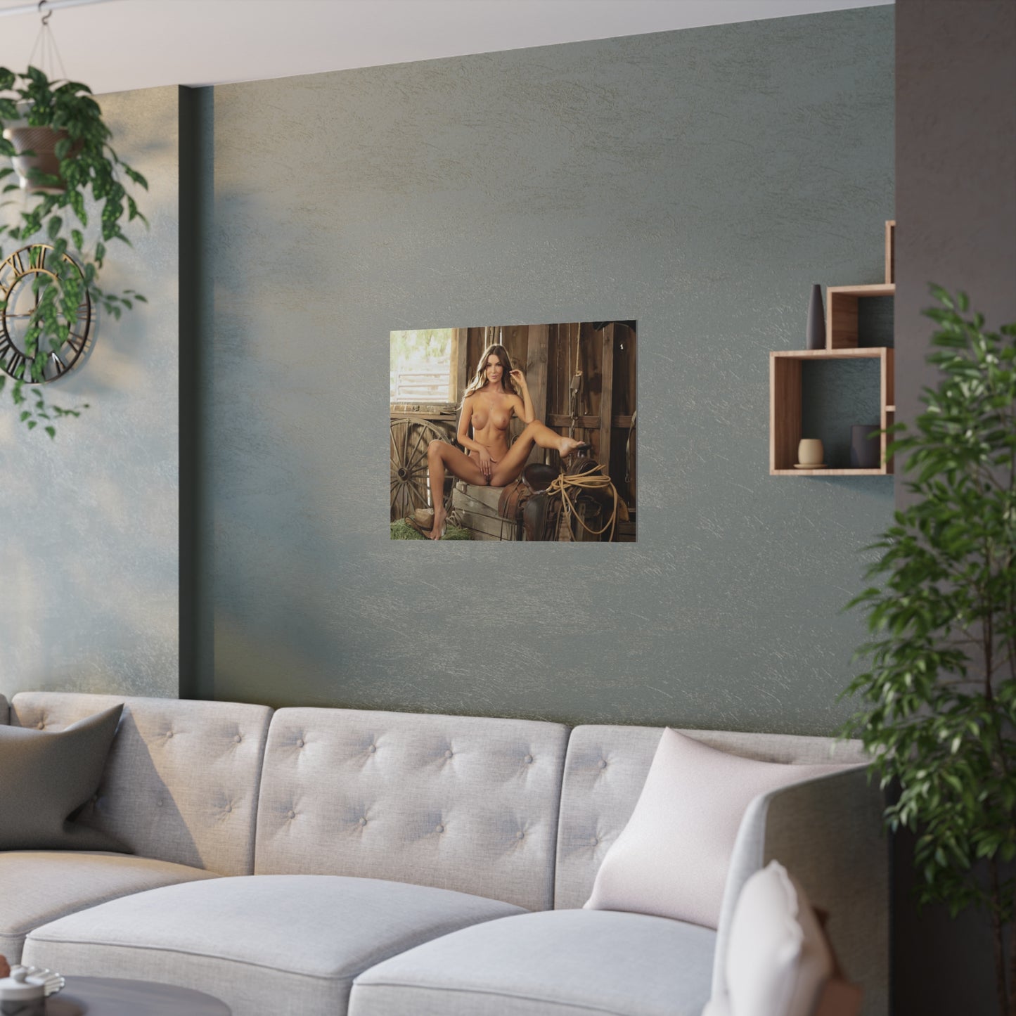 Satin Posters (210gsm) Penthouse Pet September 2021 Carolina White