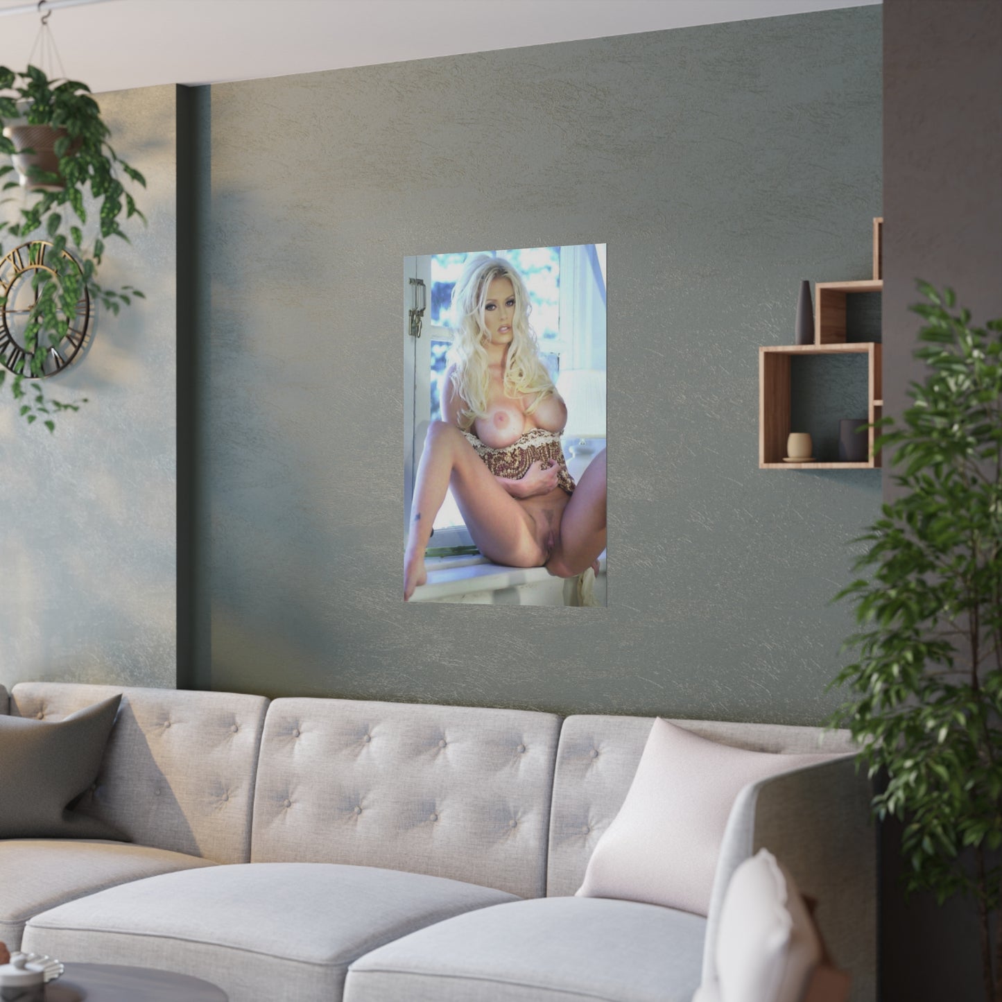 Satin Posters (210gsm) Pornstar Jenna Jameson Nude